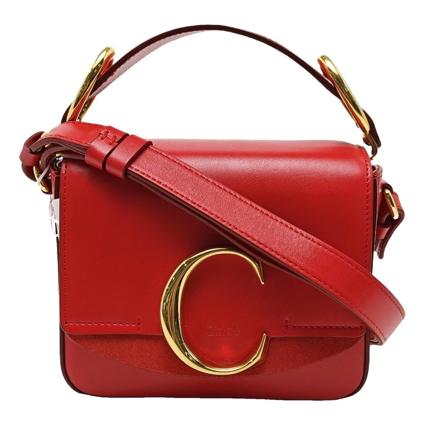 Leather handbag