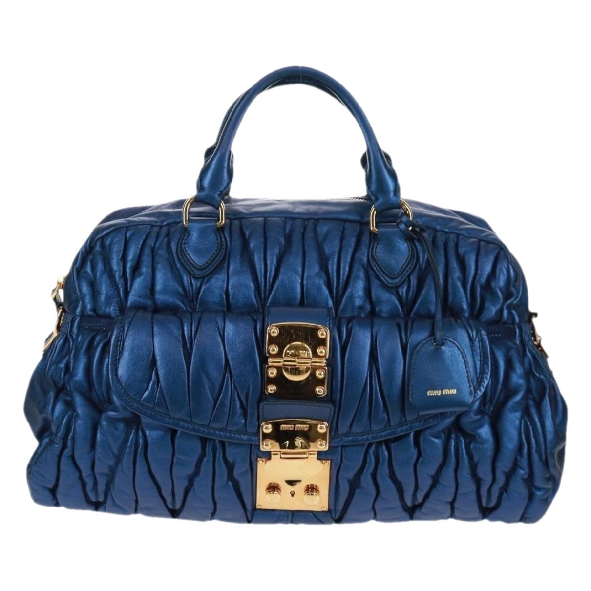 Miu Miu Matelassé leather handbag