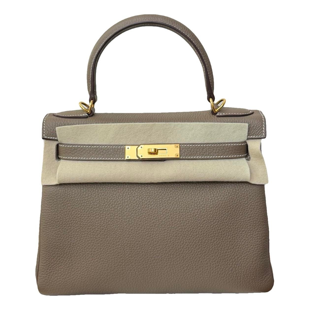 Kelly 28 leather handbag