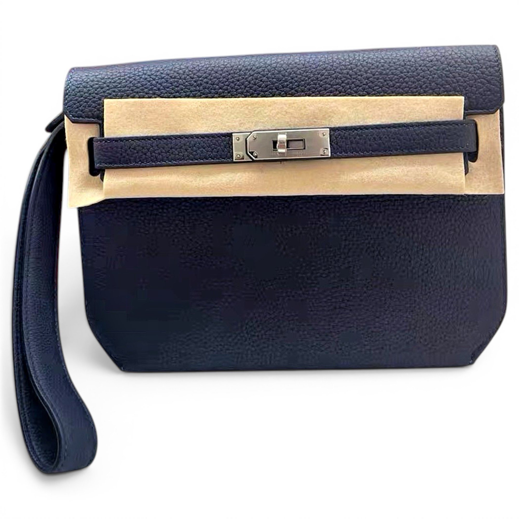 Kelly Dépêches leather clutch bag