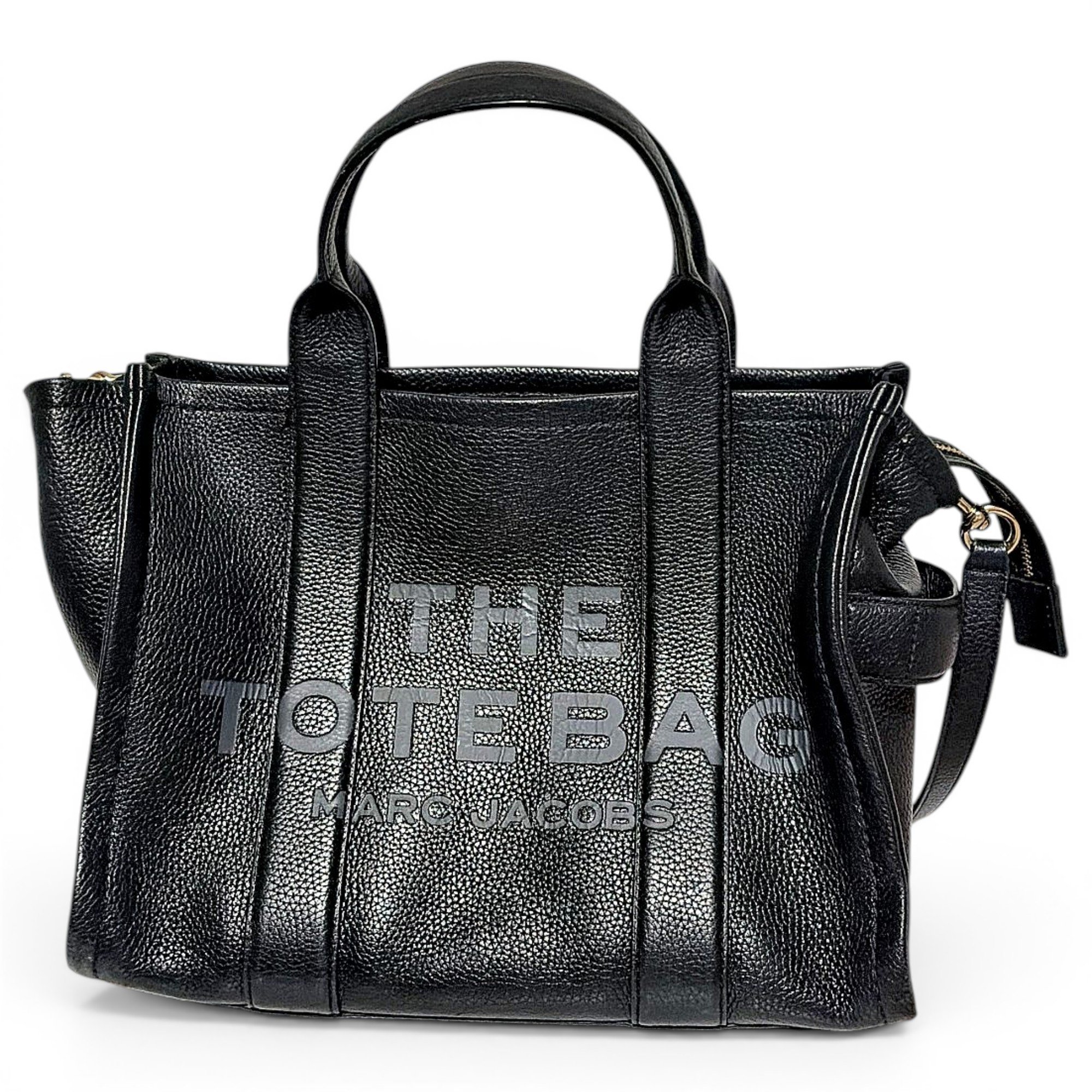 The Tag Tote leather tote