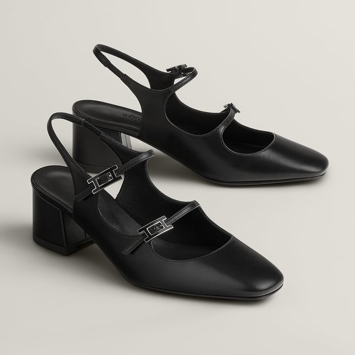 Noir Jackie 50 Pump