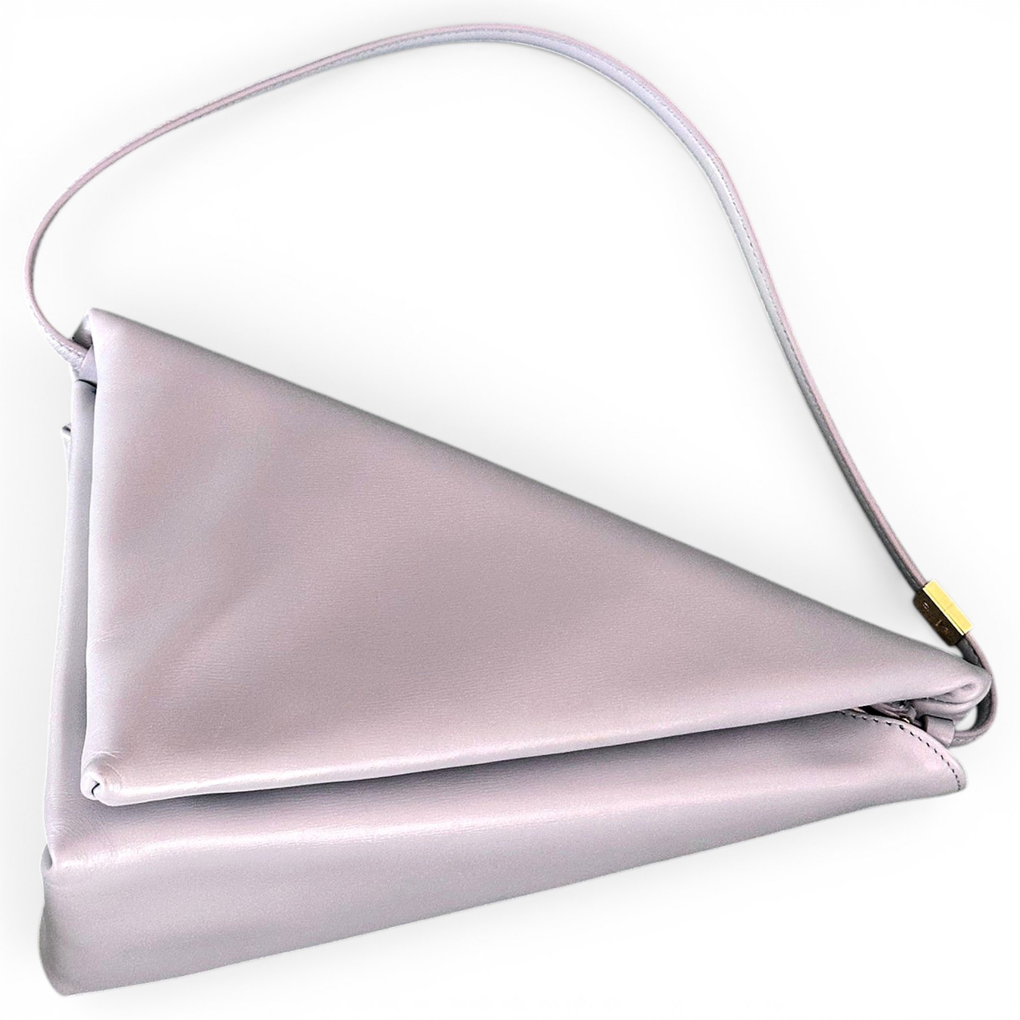 Prisma Triangle leather handbag