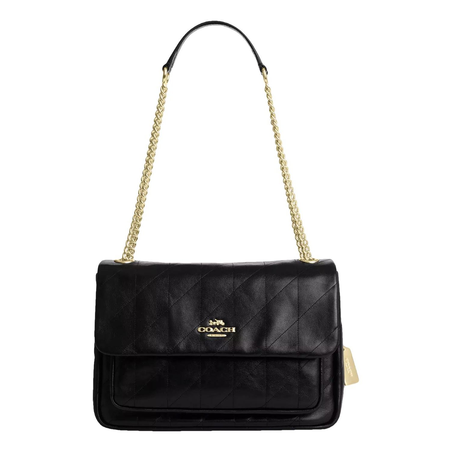 Leather crossbody bag