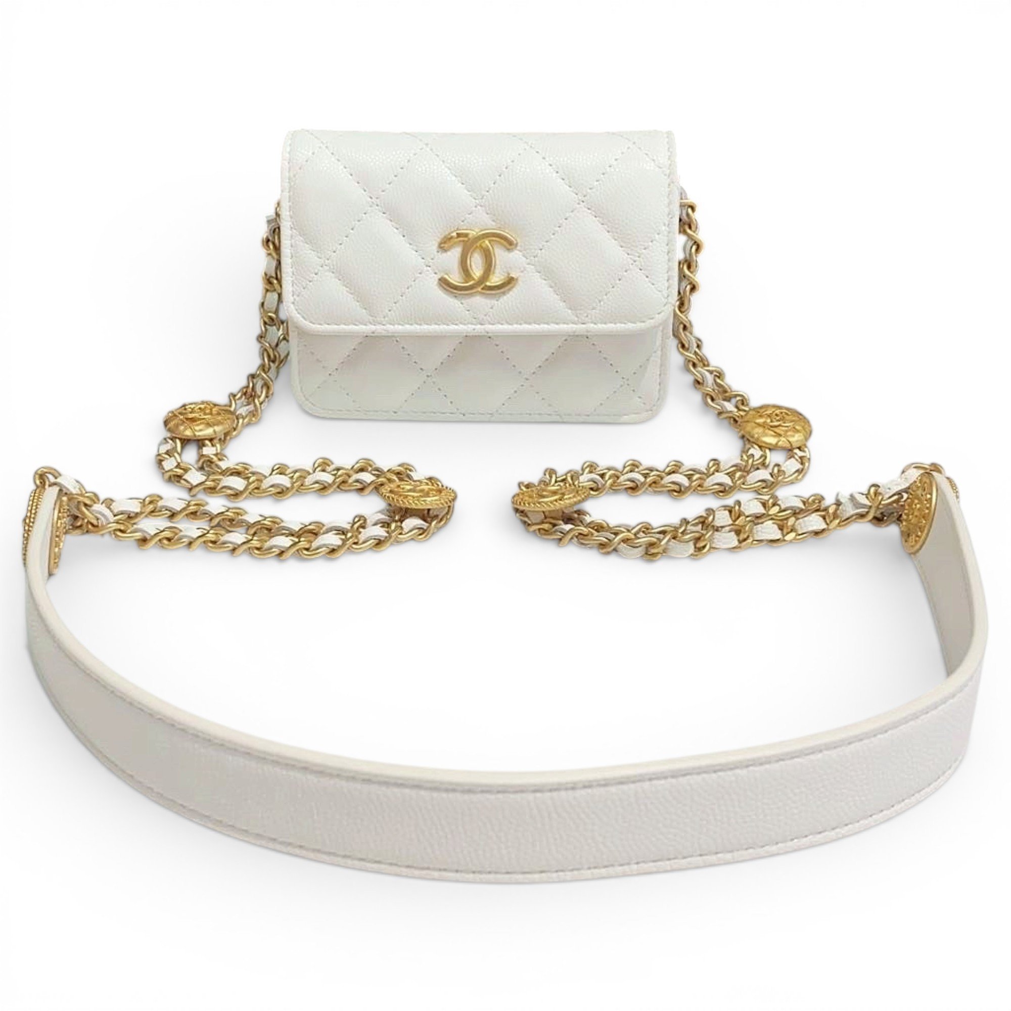 Leather mini bag