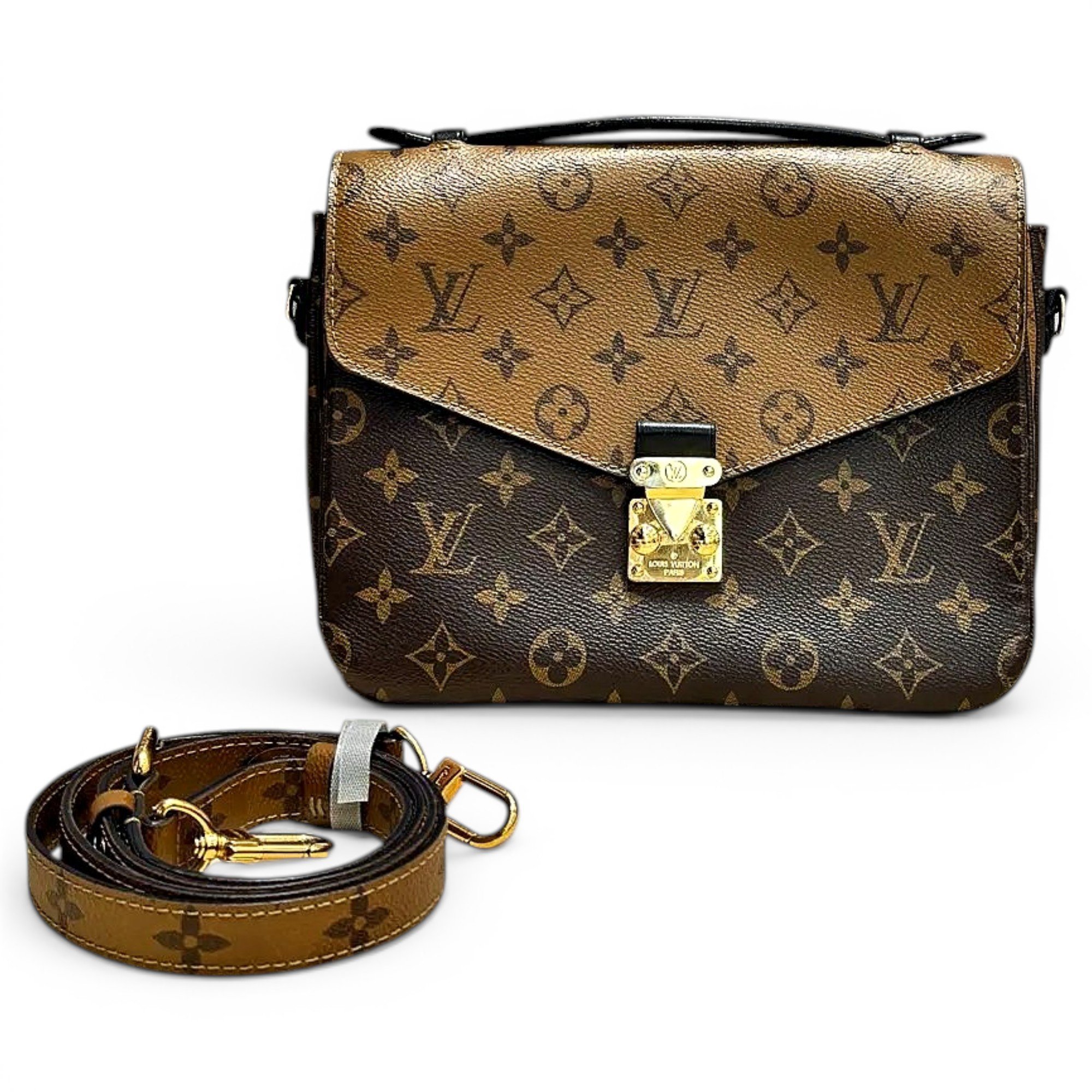 Metis leather crossbody bag