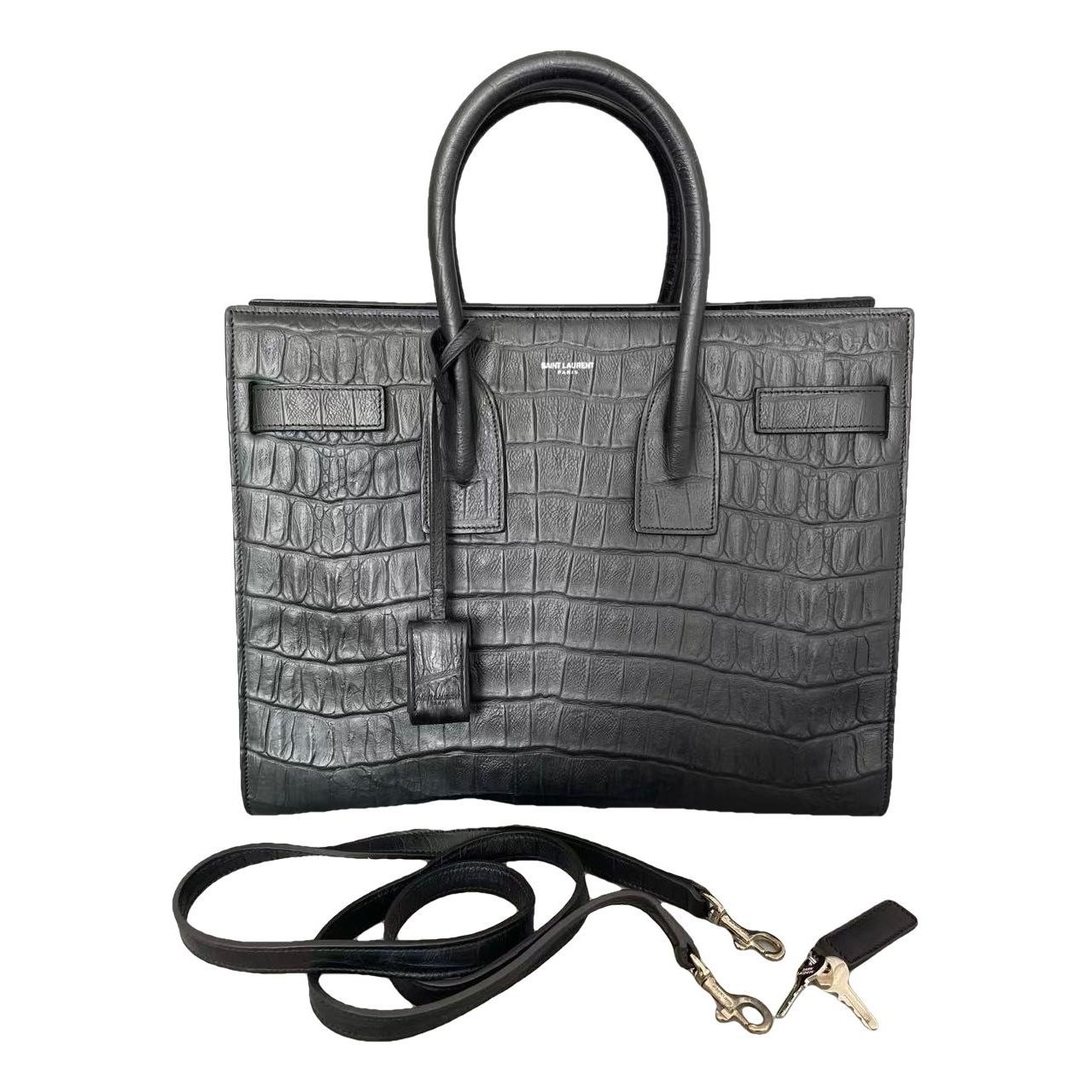 Sac de Jour leather tote