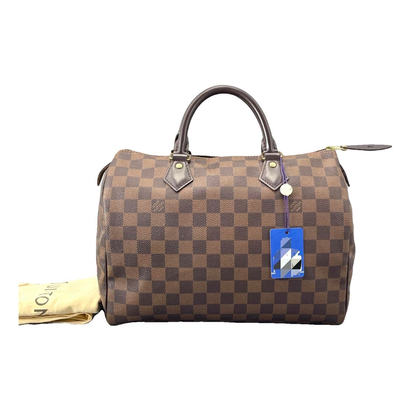 Speedy leather handbag