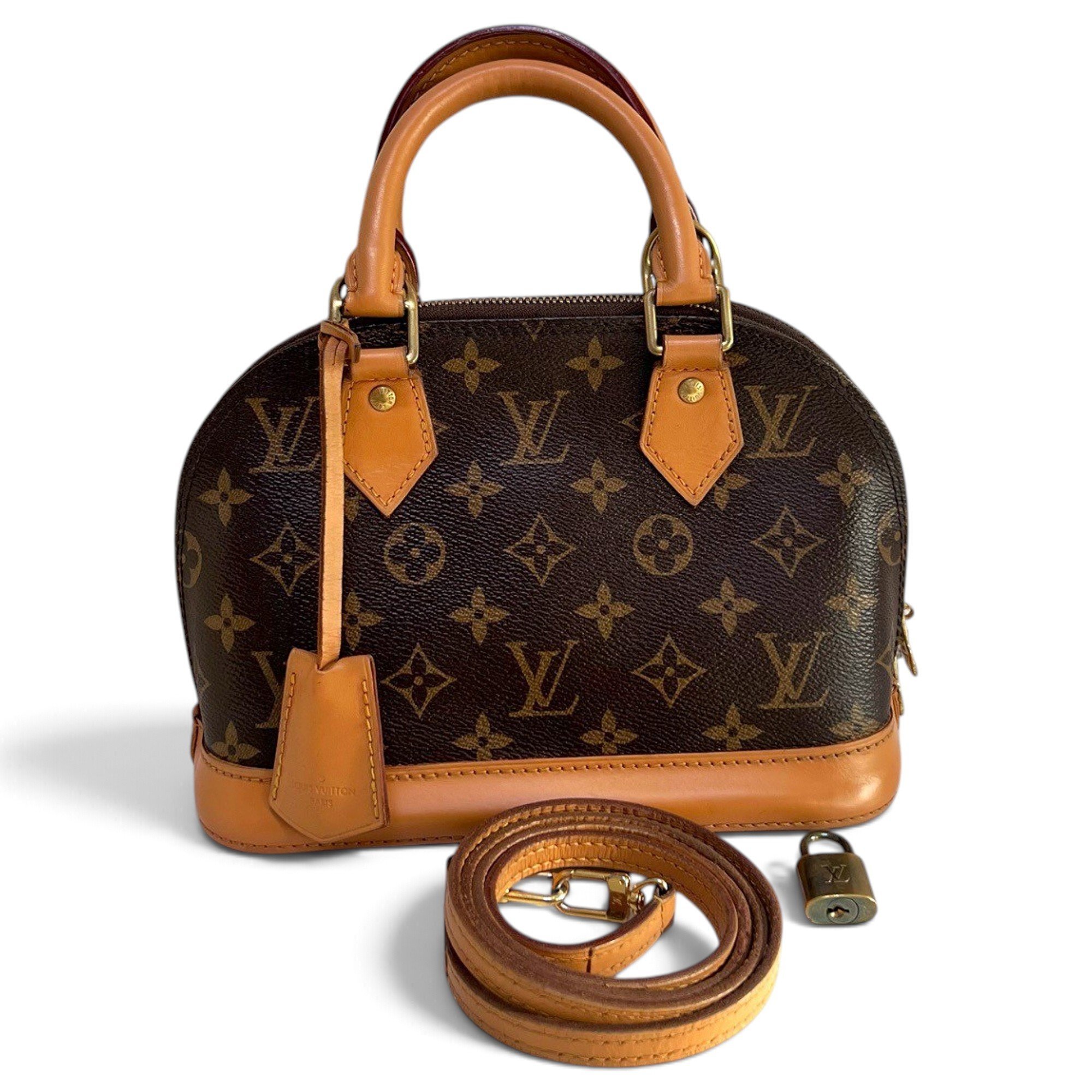 Alma BB leather handbag
