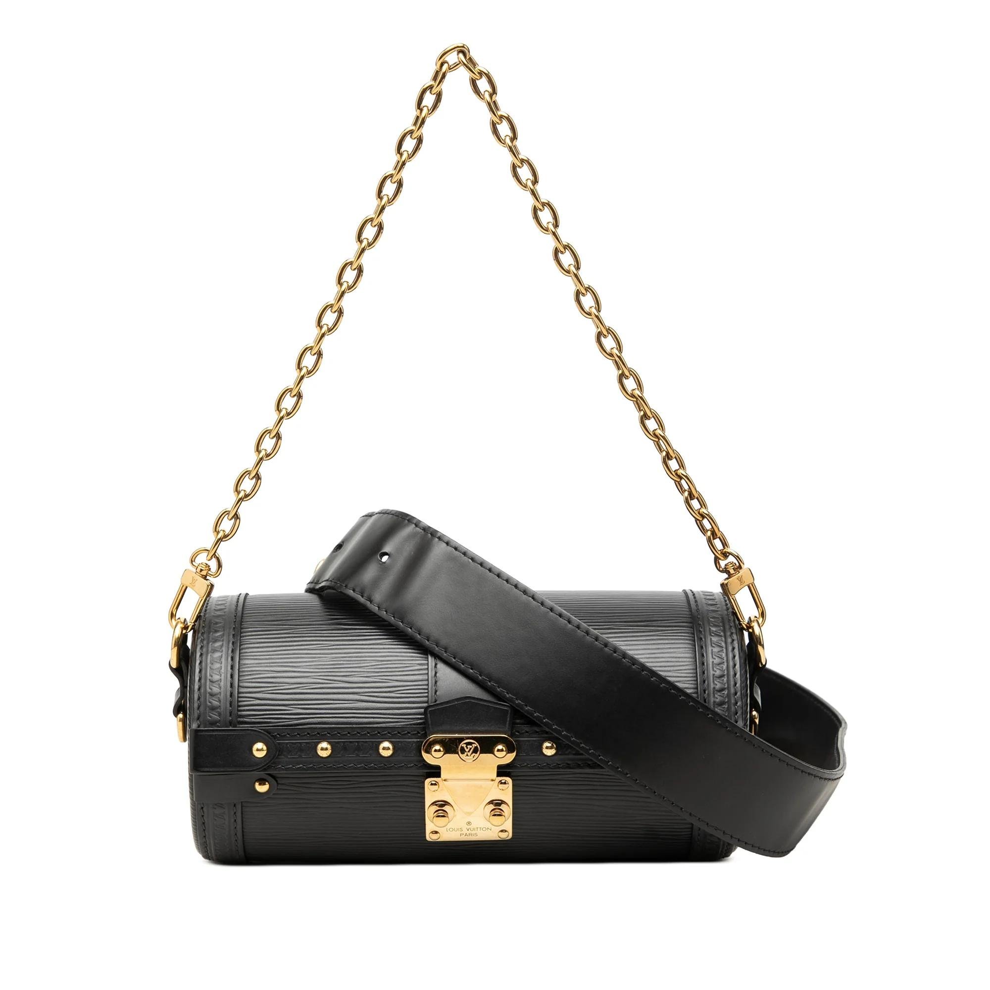 Papillon leather satchel