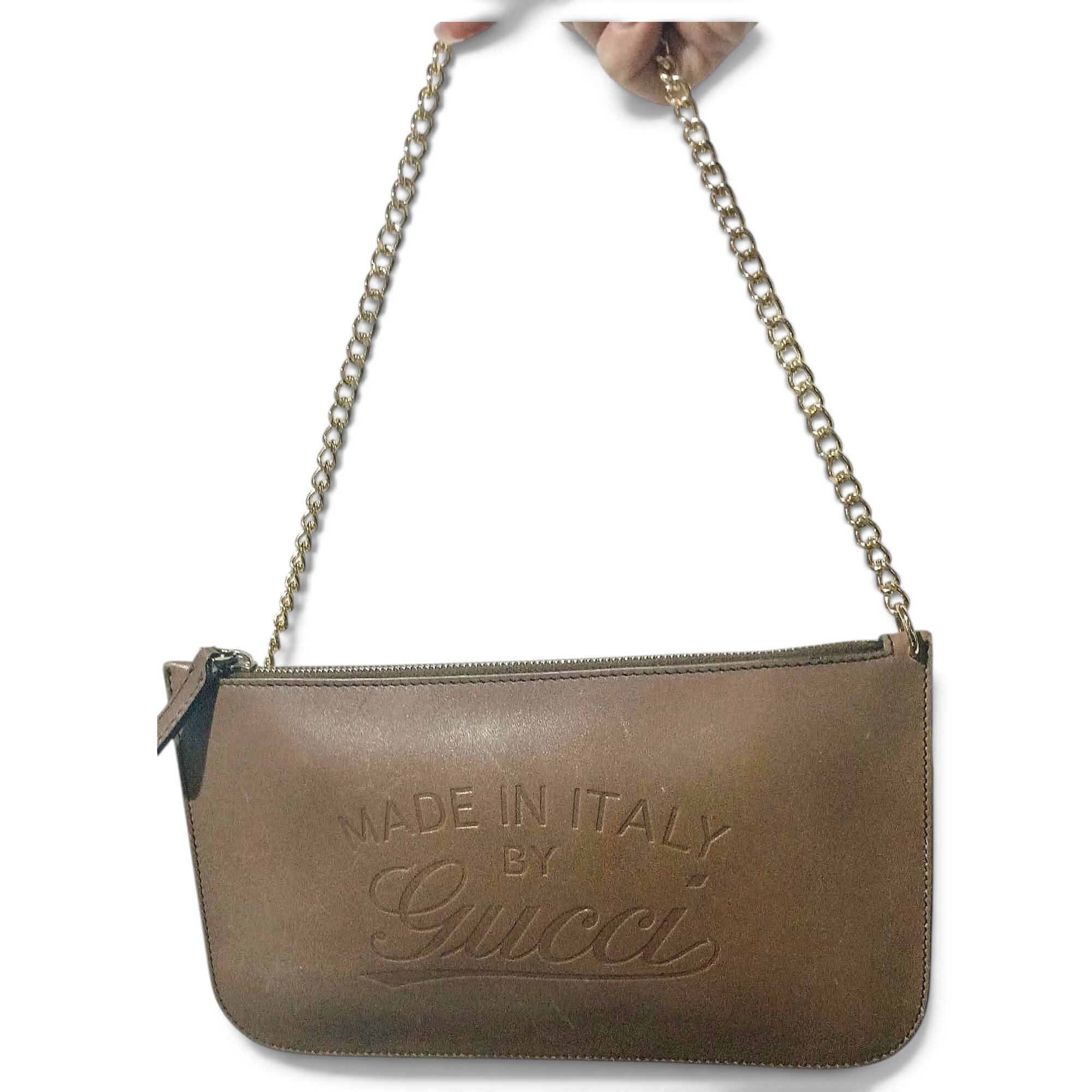 Leather handbag