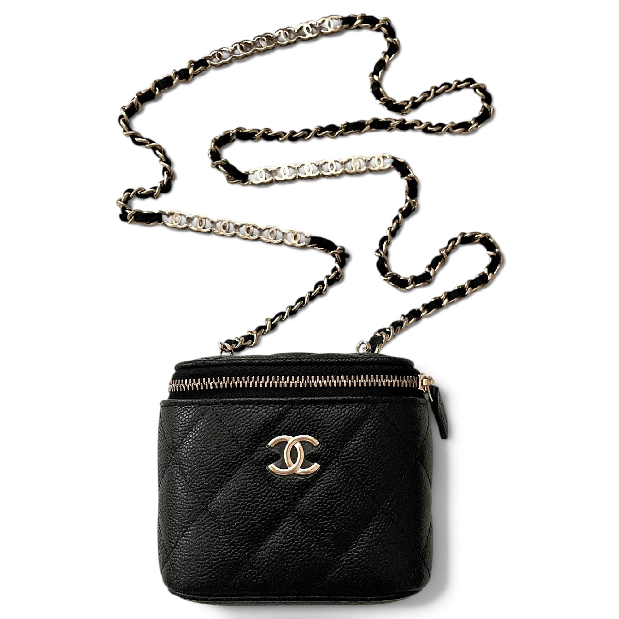 Vanity leather mini bag