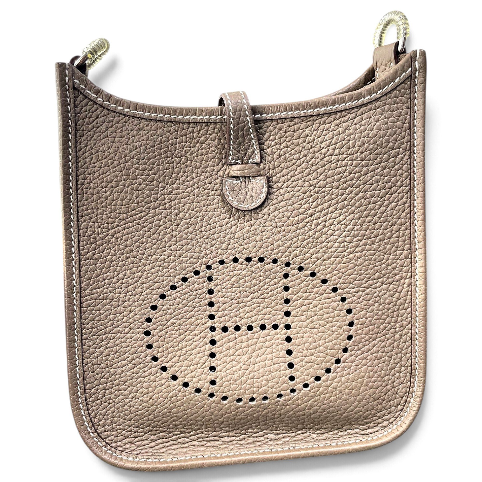 Mini Evelyne leather handbag