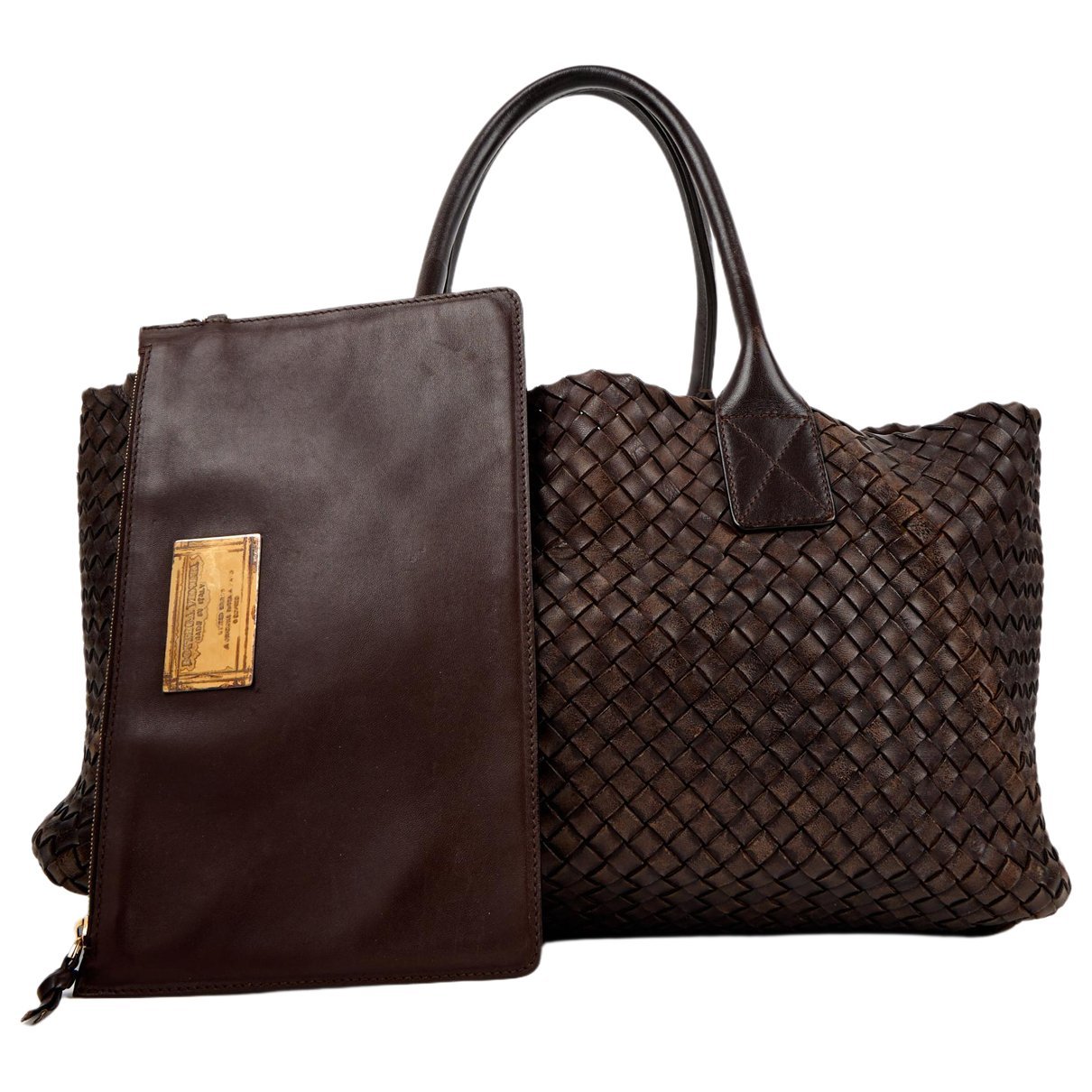 Cabat leather tote