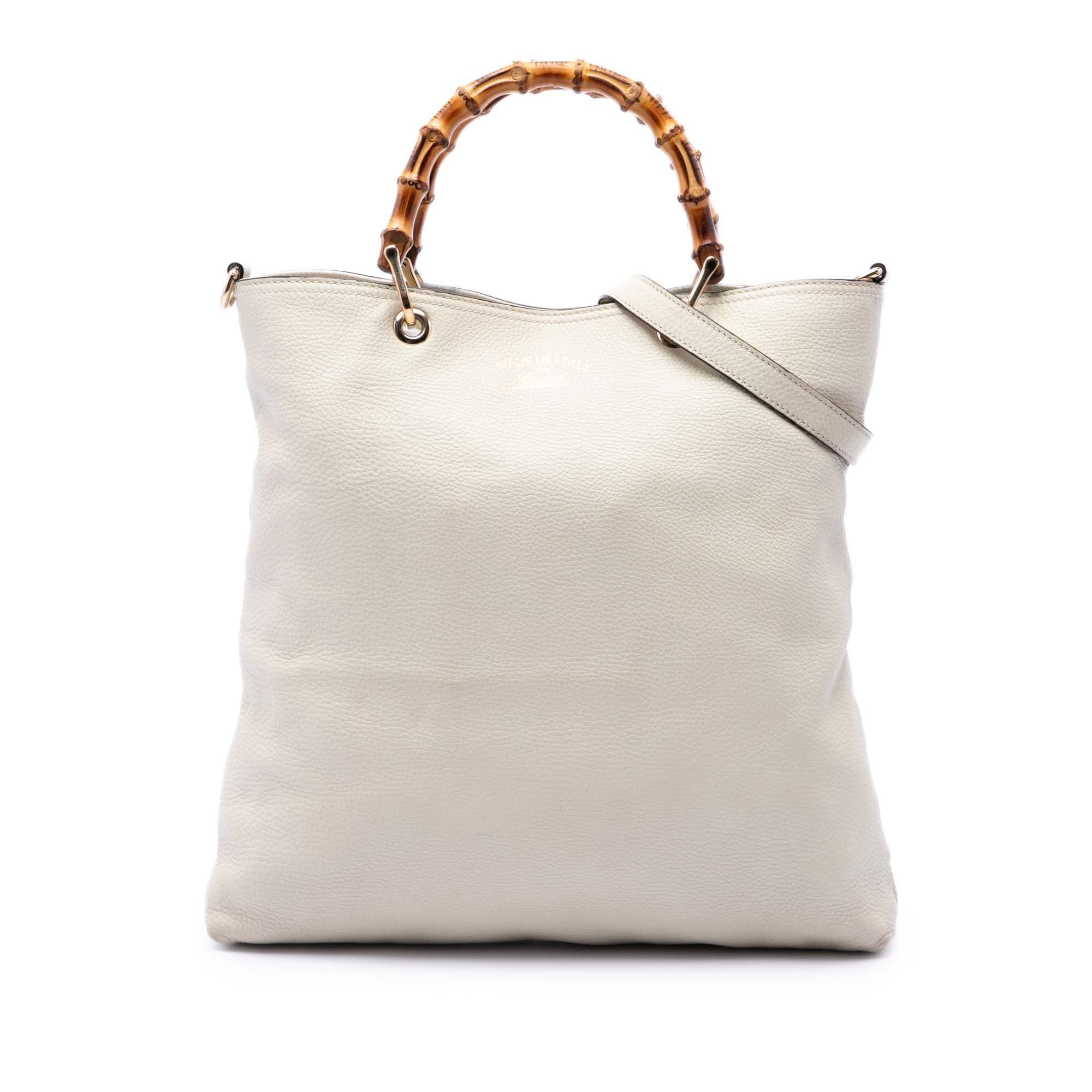 Bamboo leather satchel
