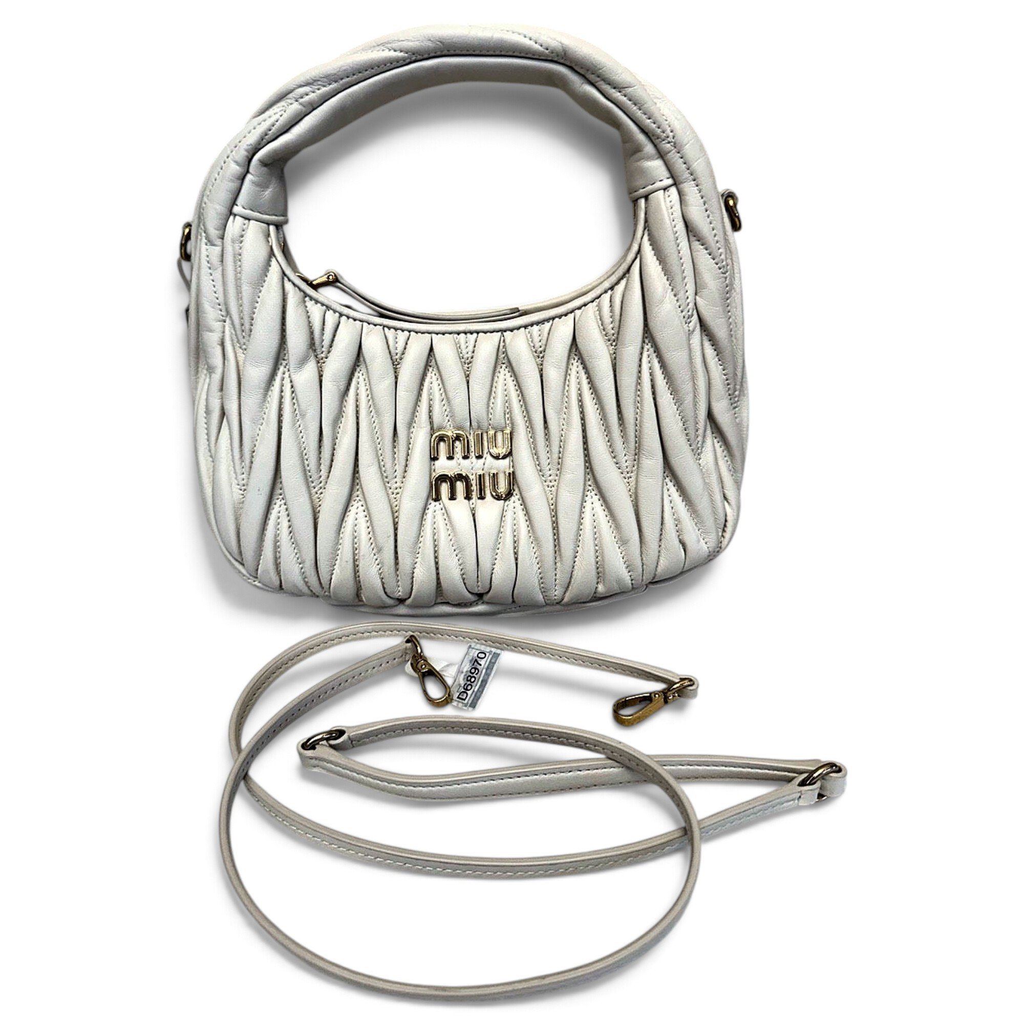 Miu Miu Miu Wander leather handbag