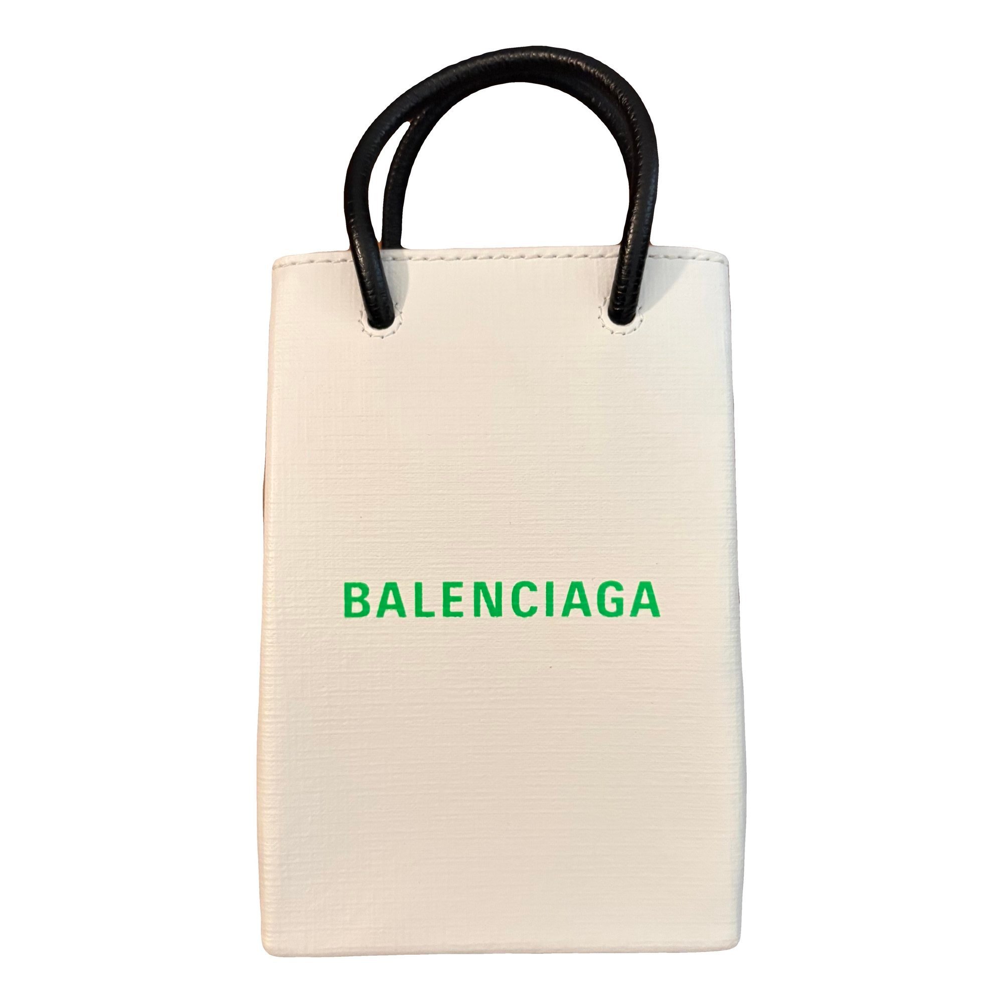 Shopping Phone Holder leather handbag