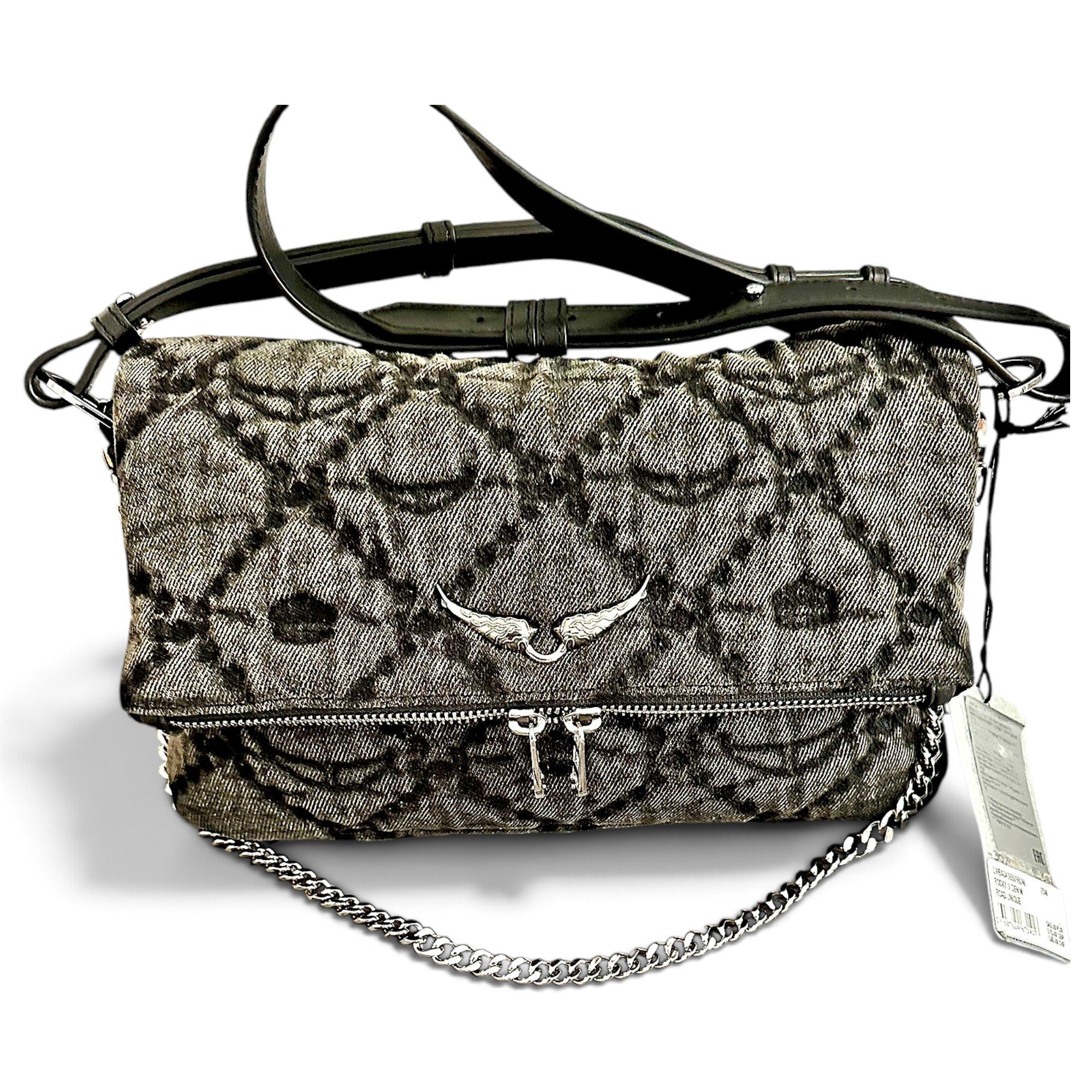 Rock leather handbag