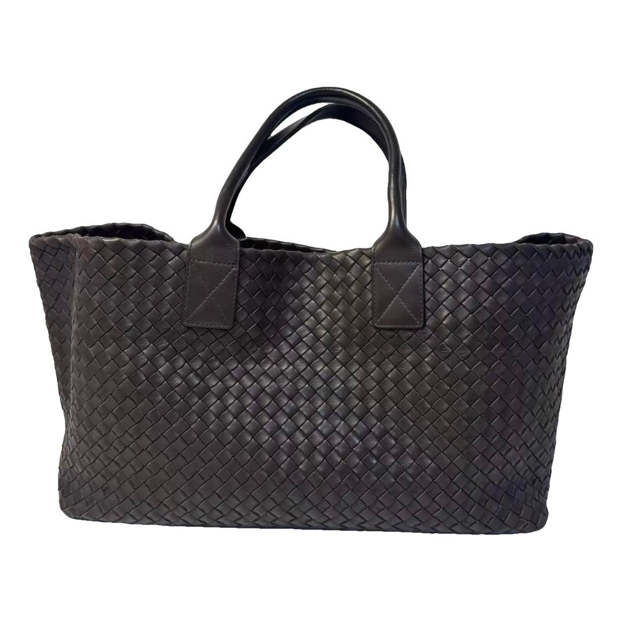 Cabat leather tote