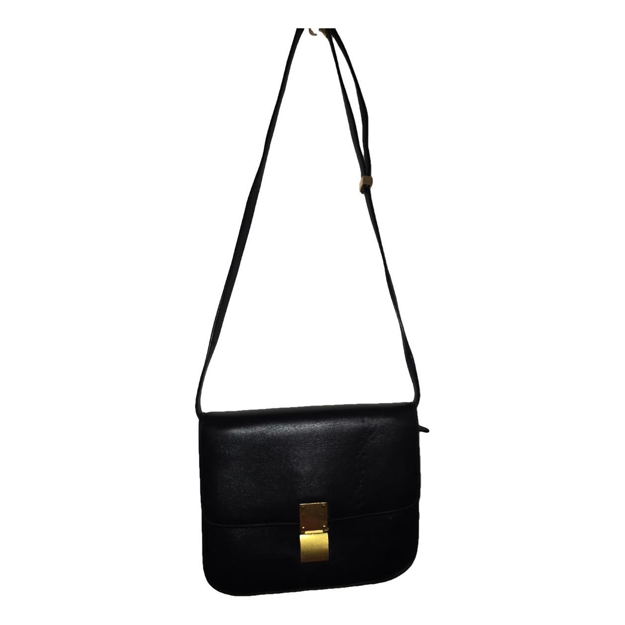 Classic leather crossbody bag
