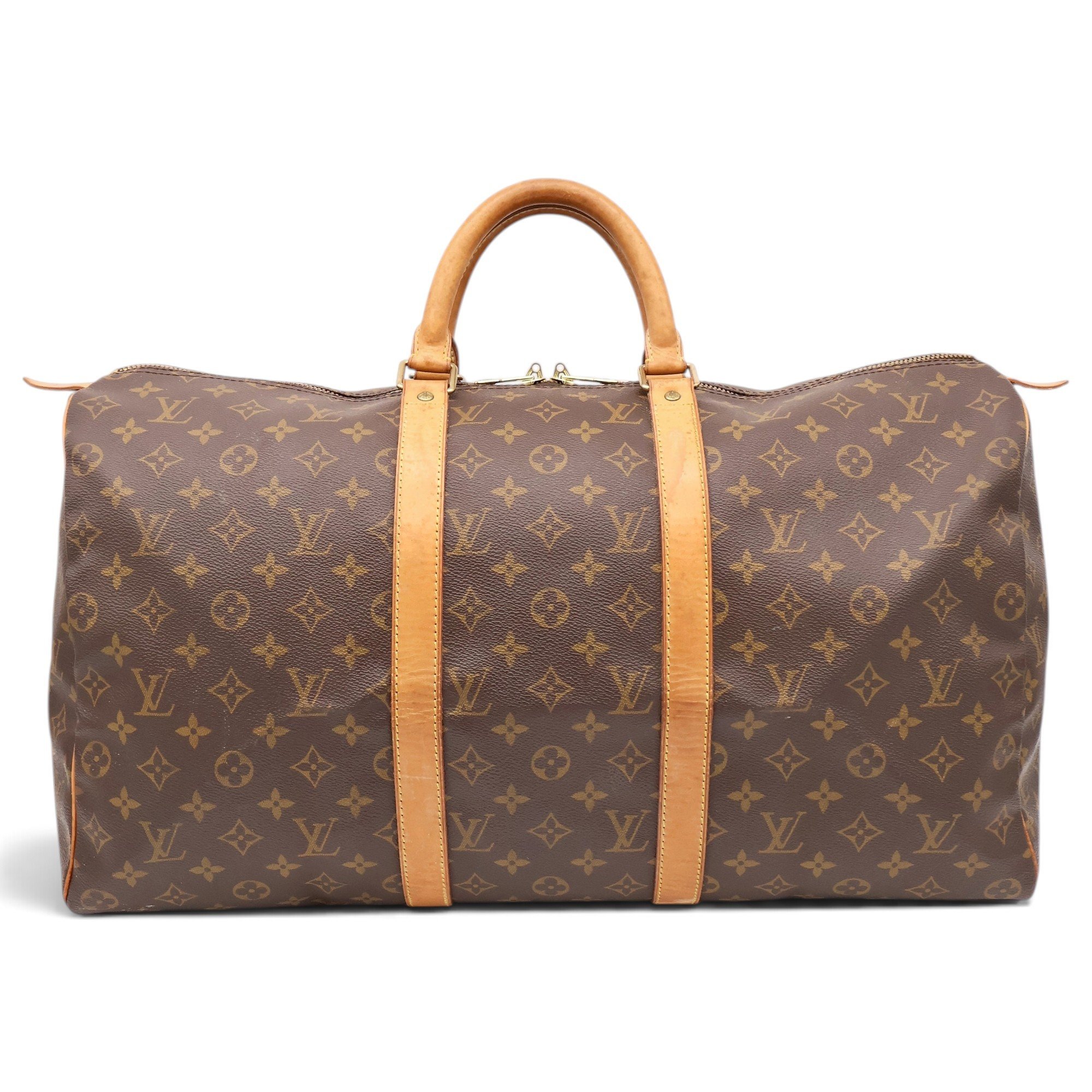 Keepall leather 48h bag
