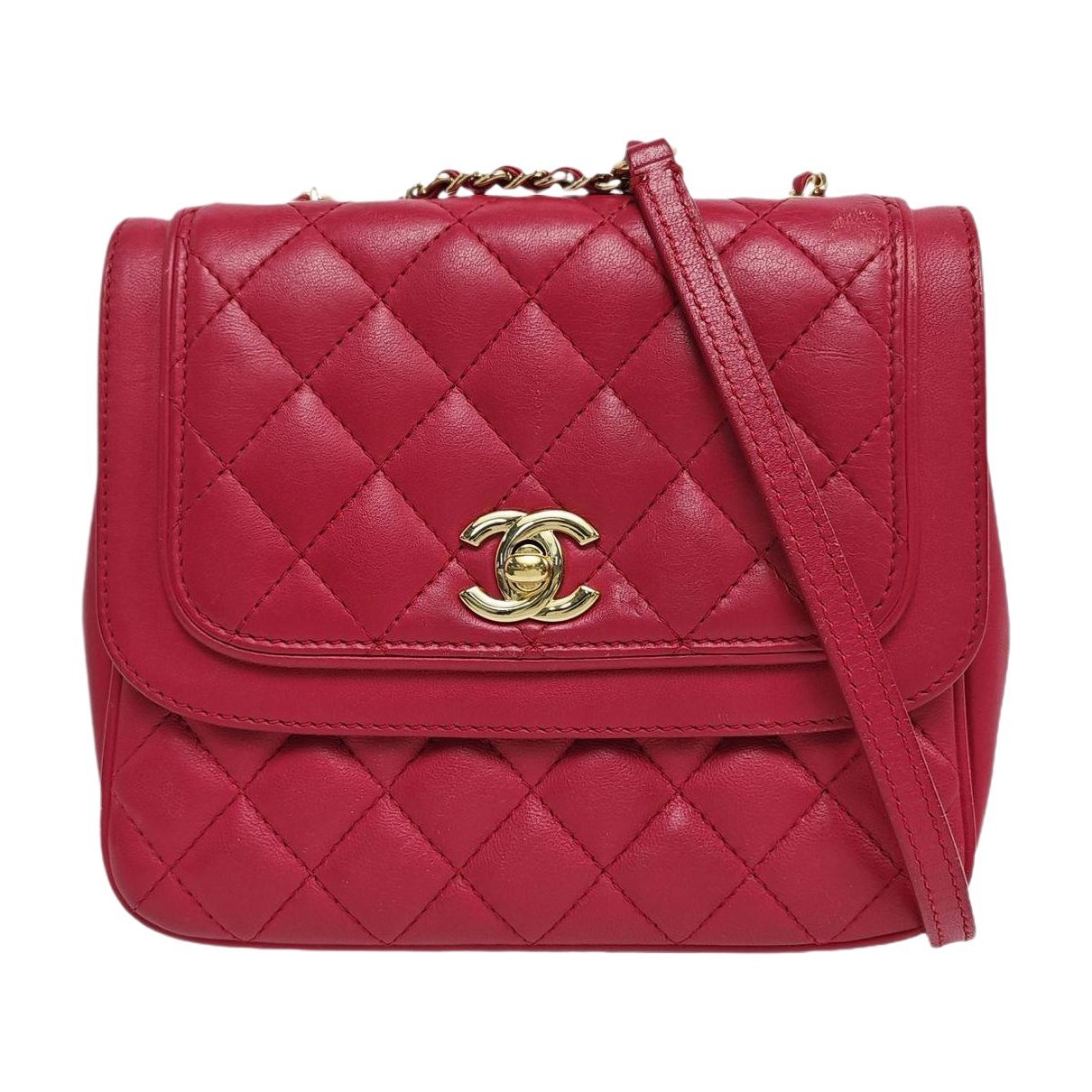 Leather crossbody bag