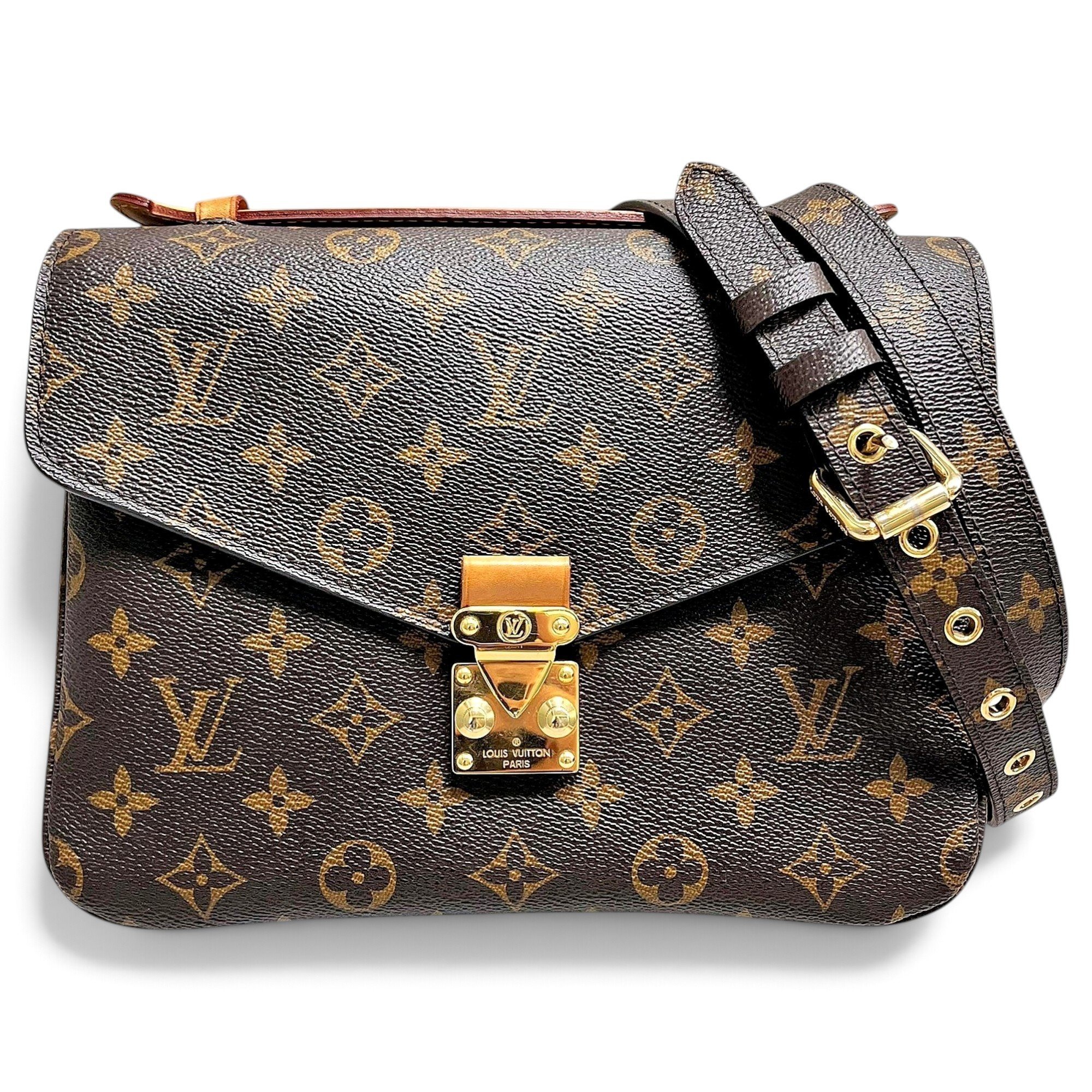 Metis leather handbag