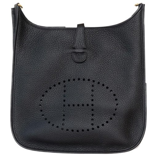 Evelyne leather handbag