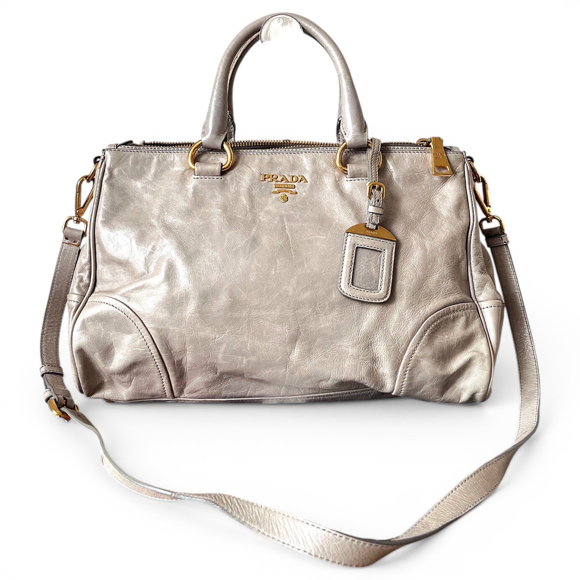Leather handbag