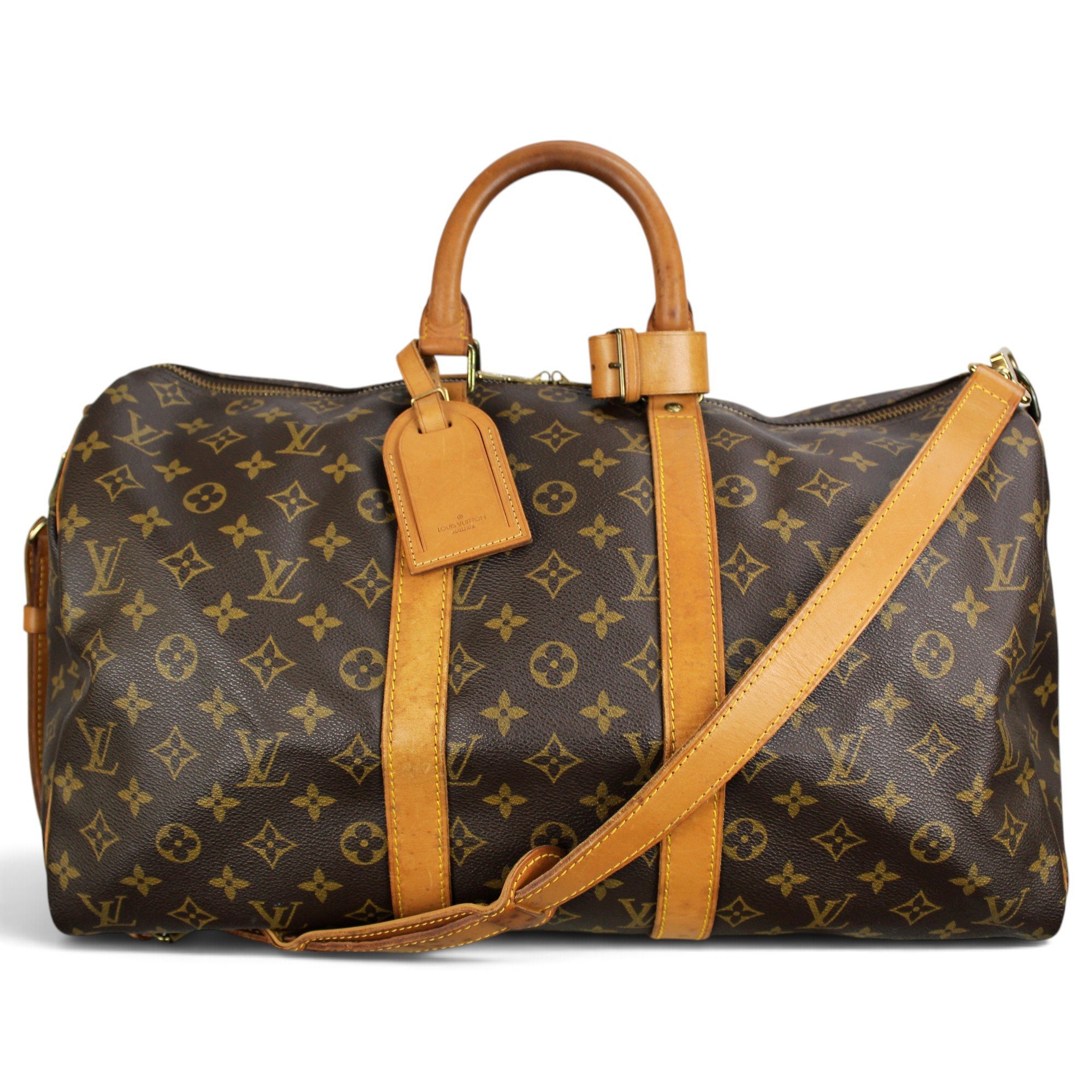 Keepall leather 48h bag