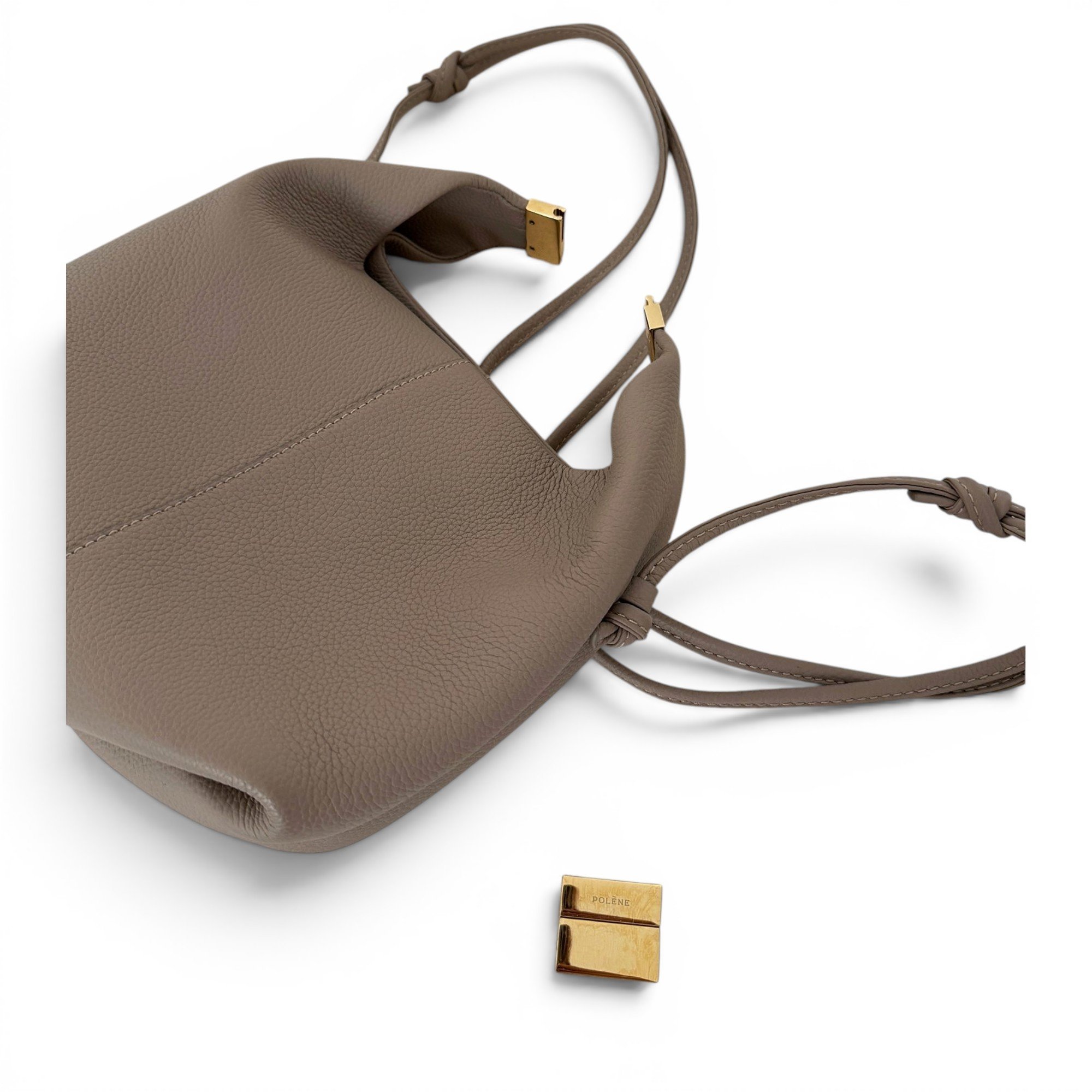Polene Numéro six leather handbag
