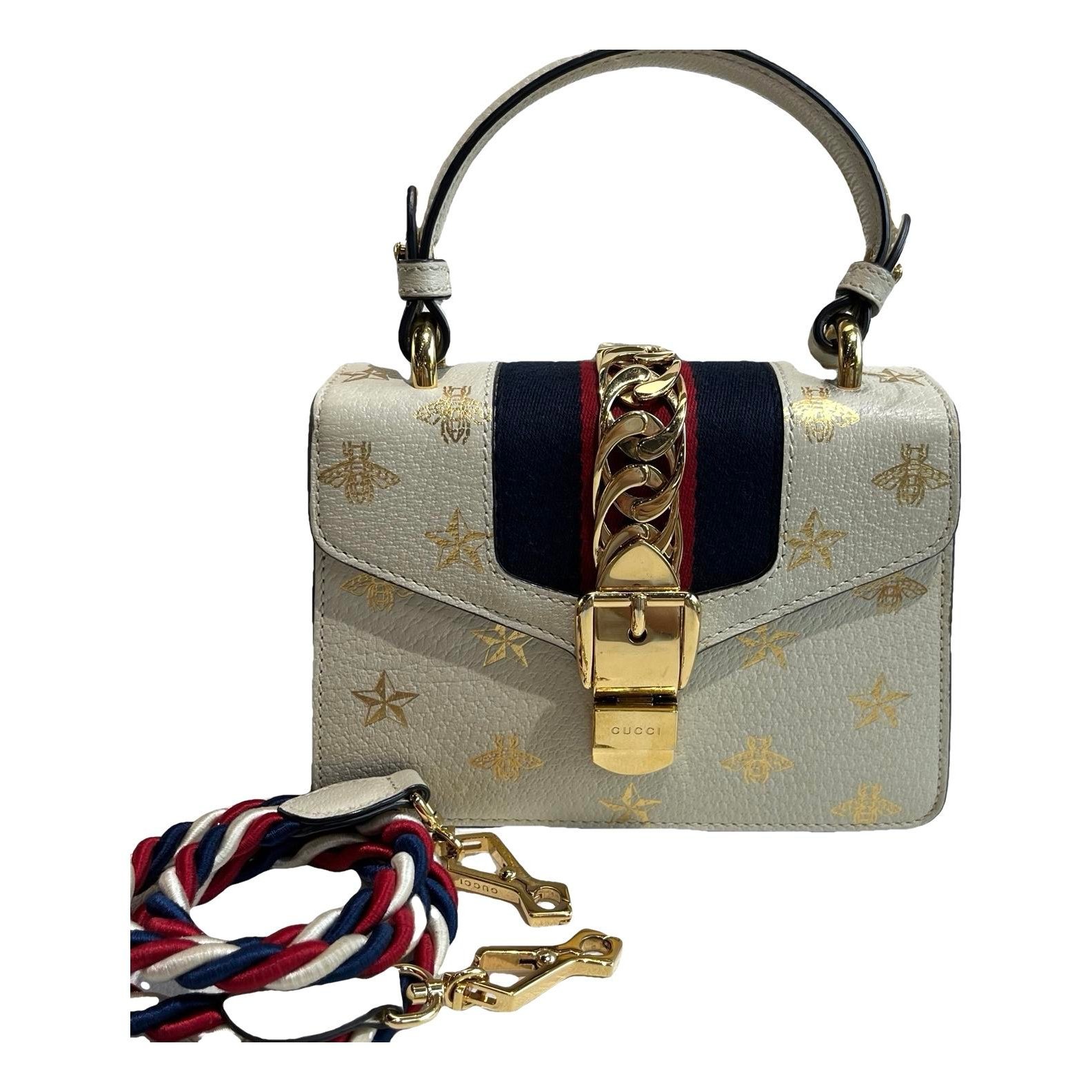 Sylvie Top Handle leather handbag
