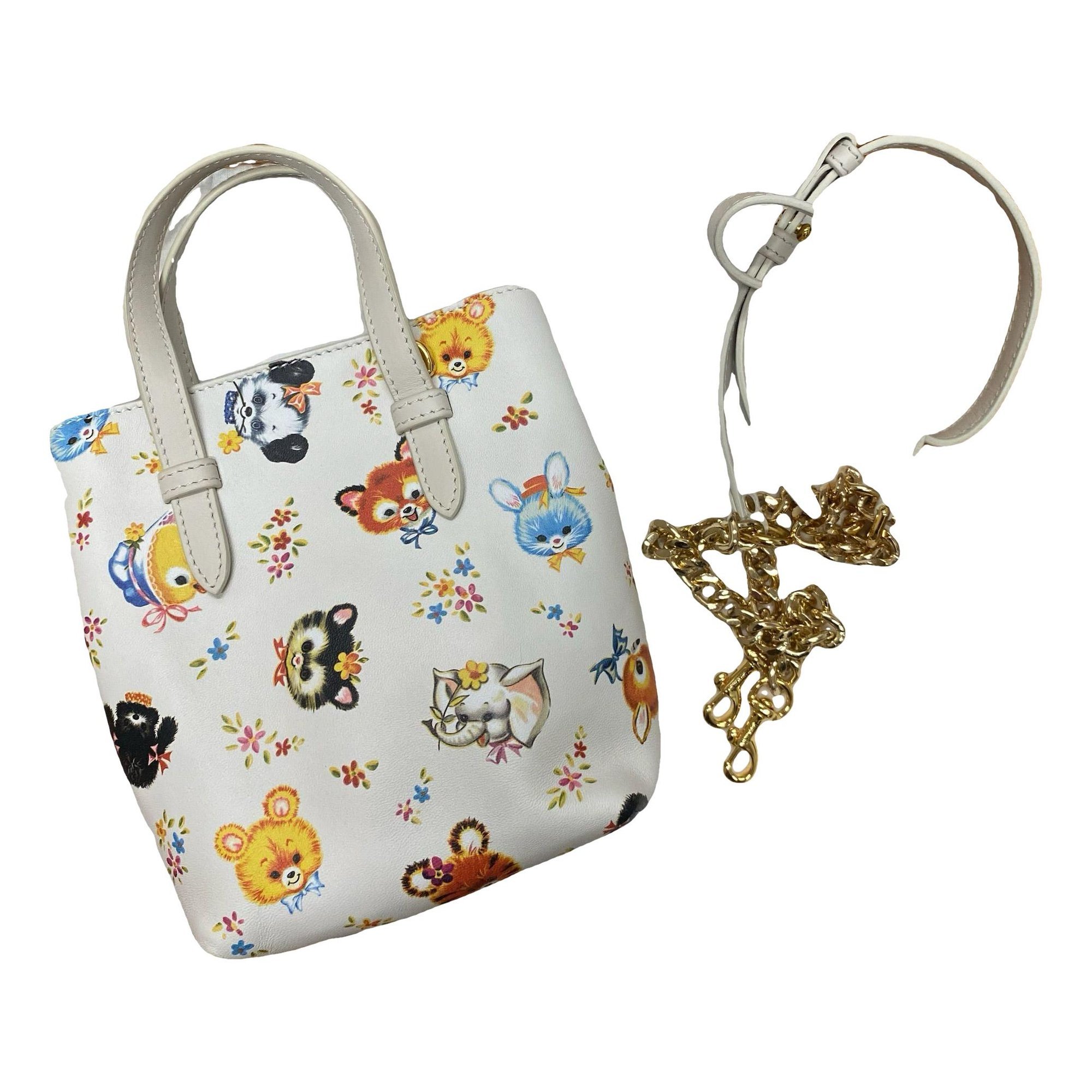 Moschino Leather tote