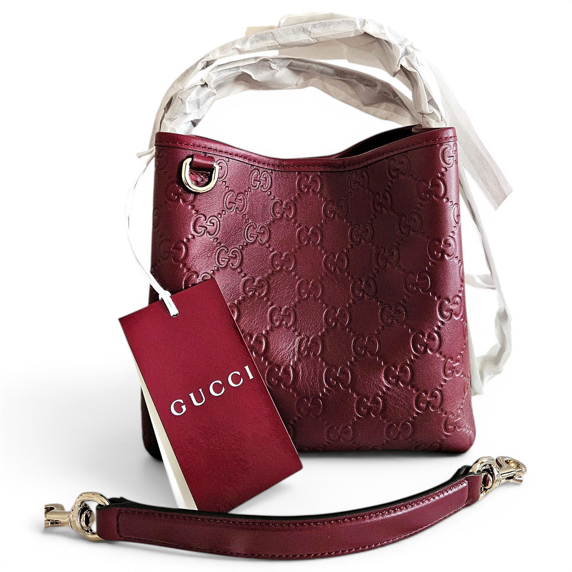Leather handbag