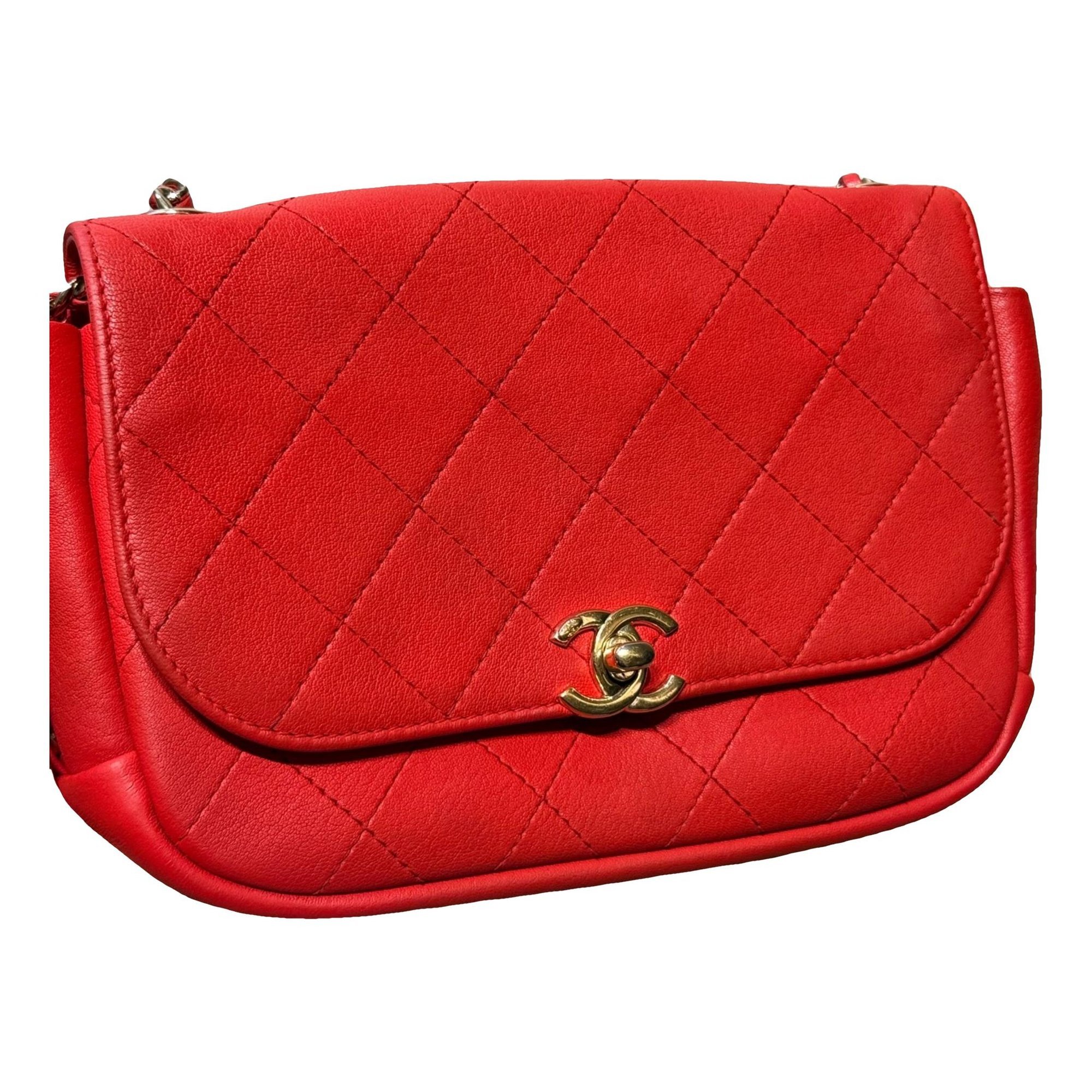 Leather crossbody bag