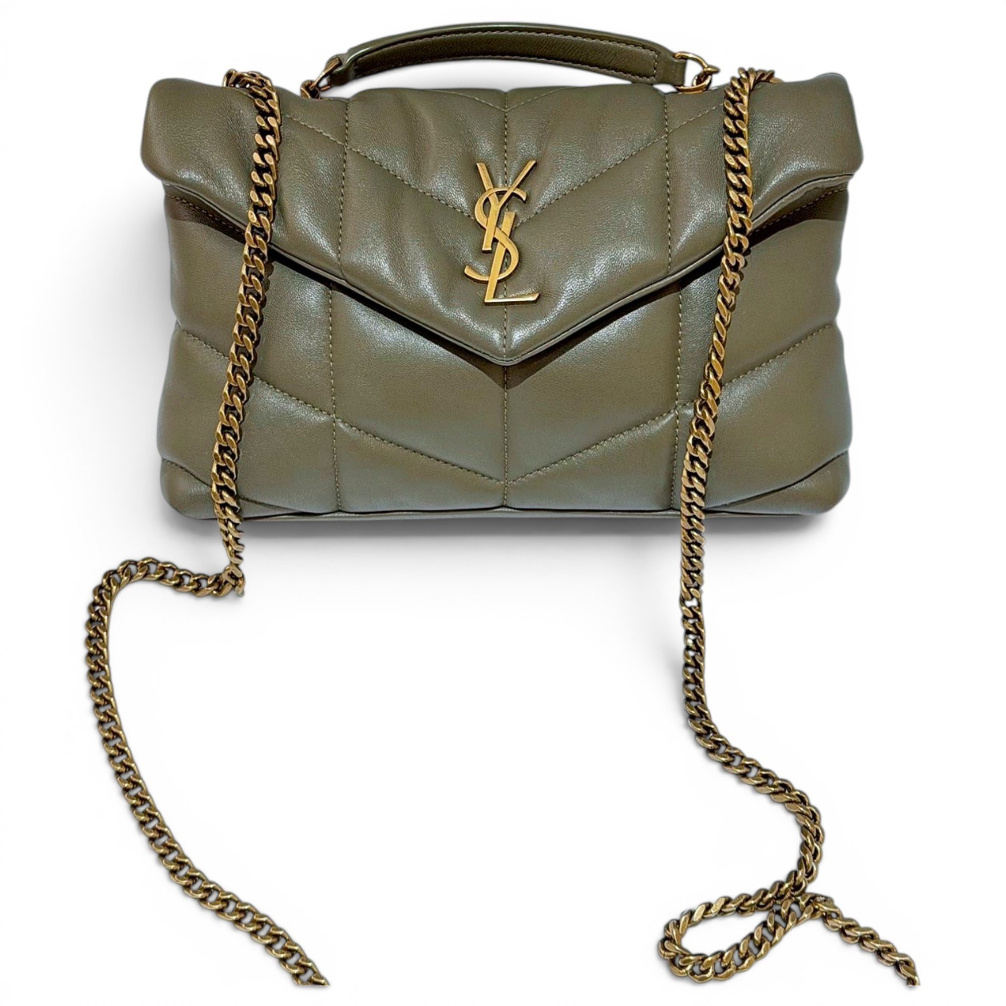 Loulou Puffer leather handbag