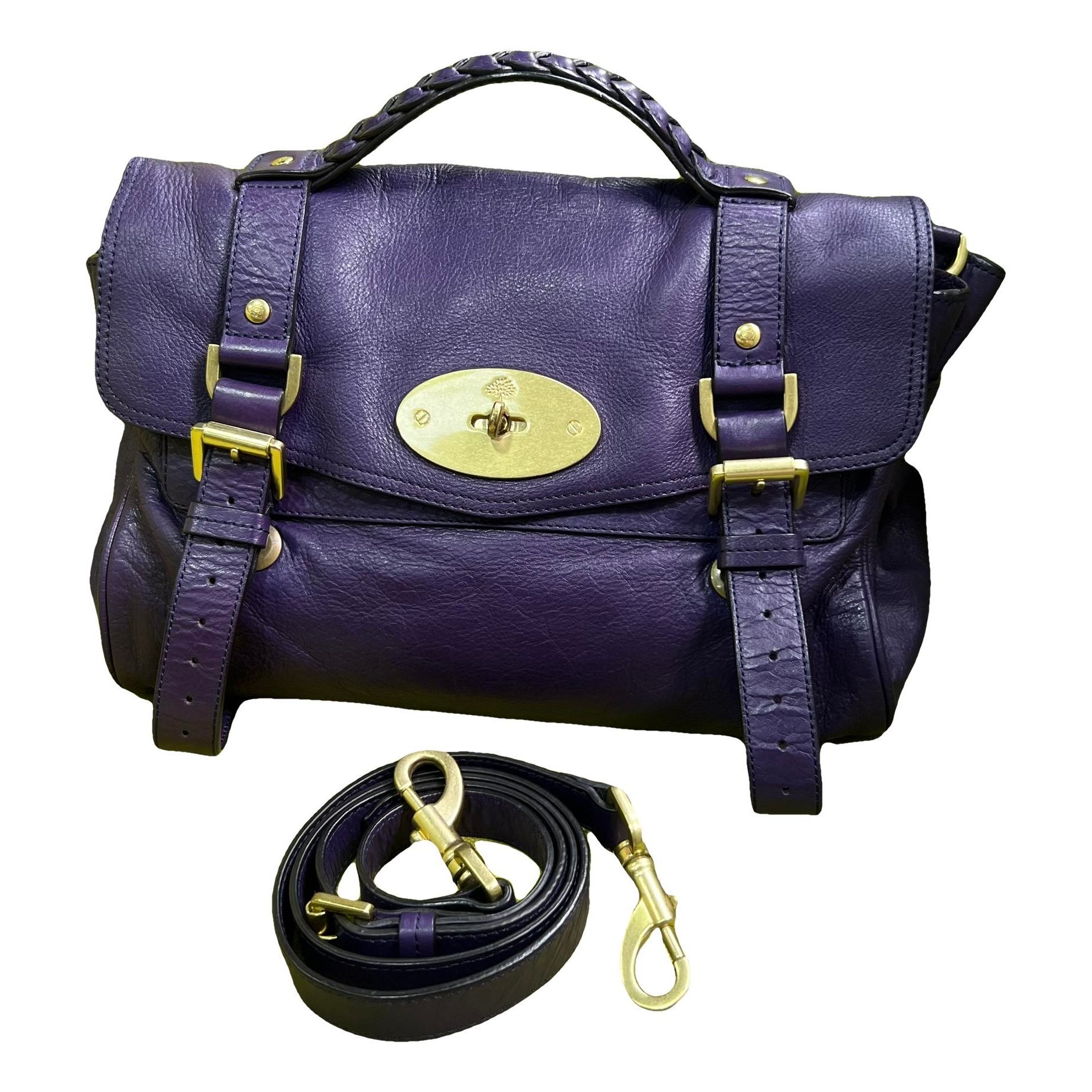 Alexa leather handbag