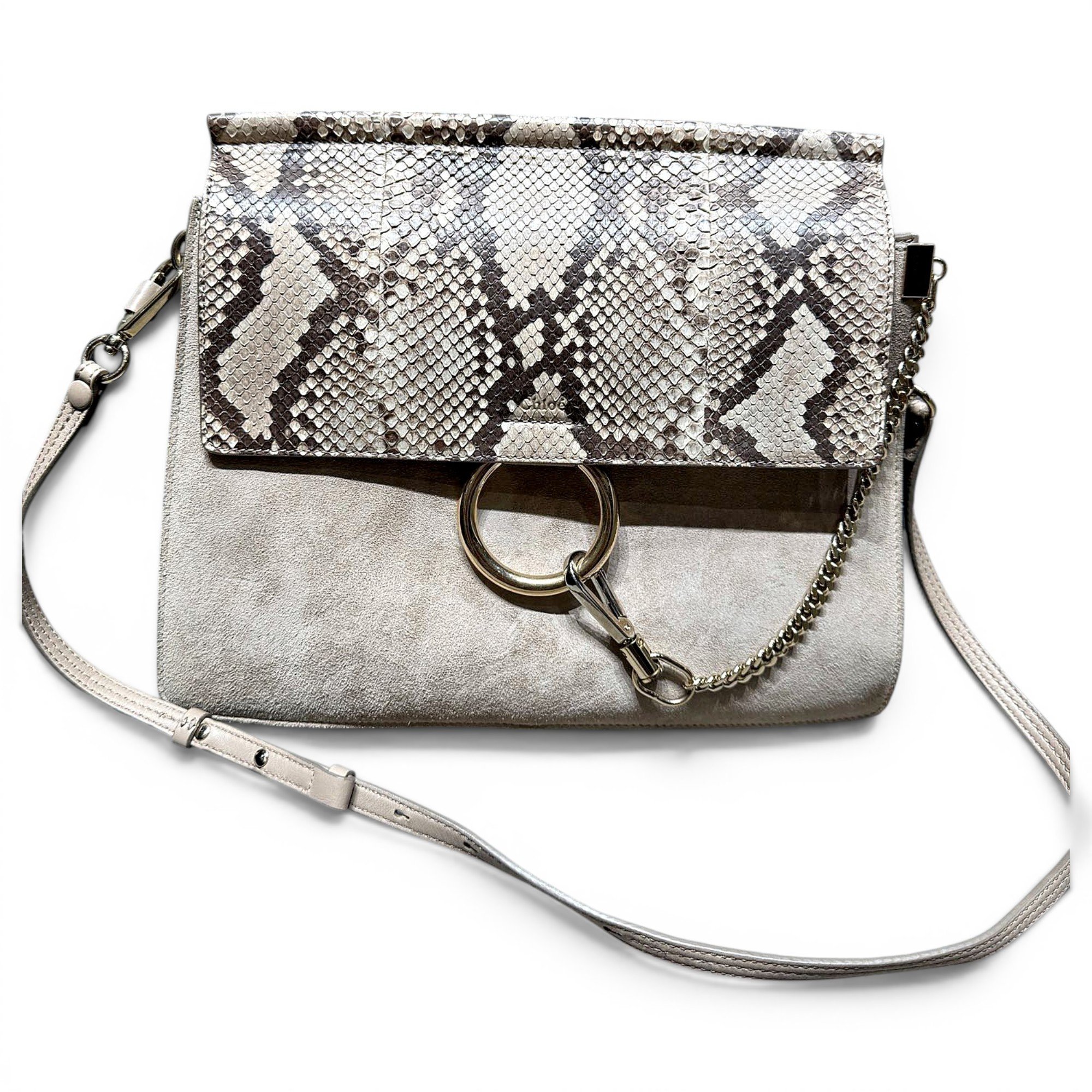 Faye leather handbag