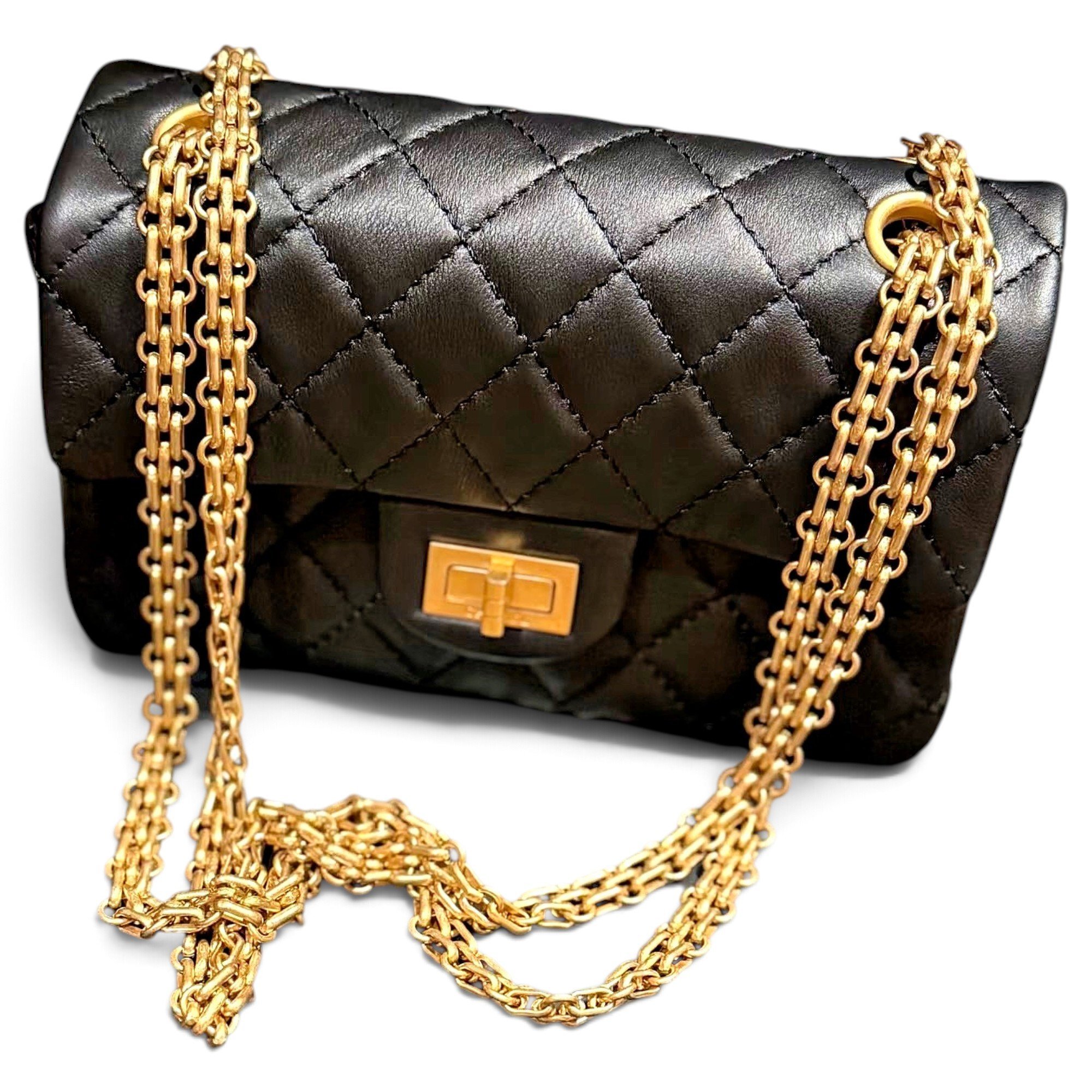 2.55 leather handbag