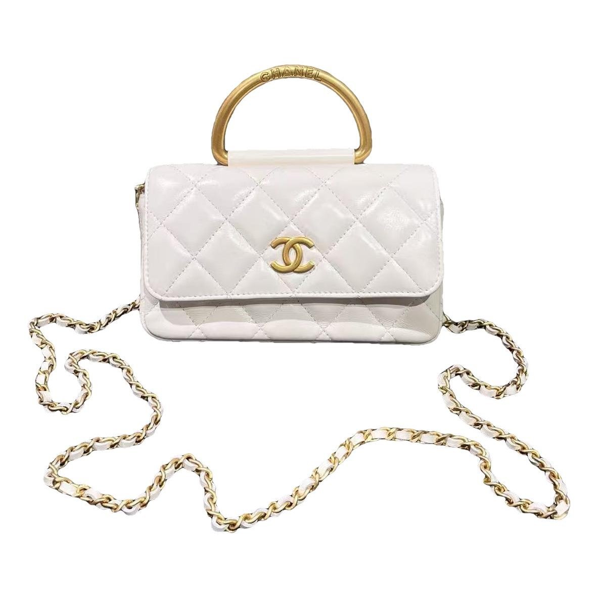 Leather crossbody bag