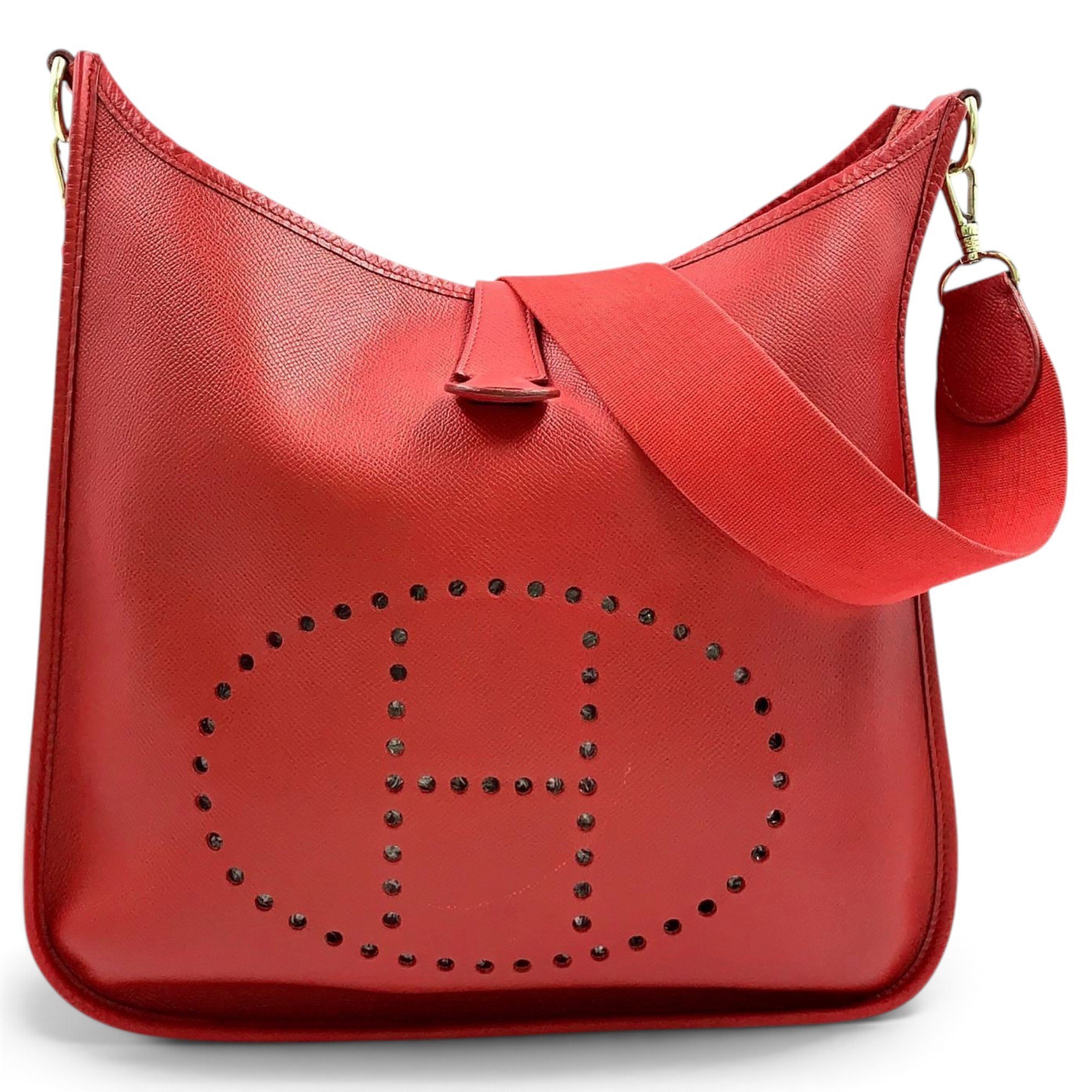 Evelyne leather handbag