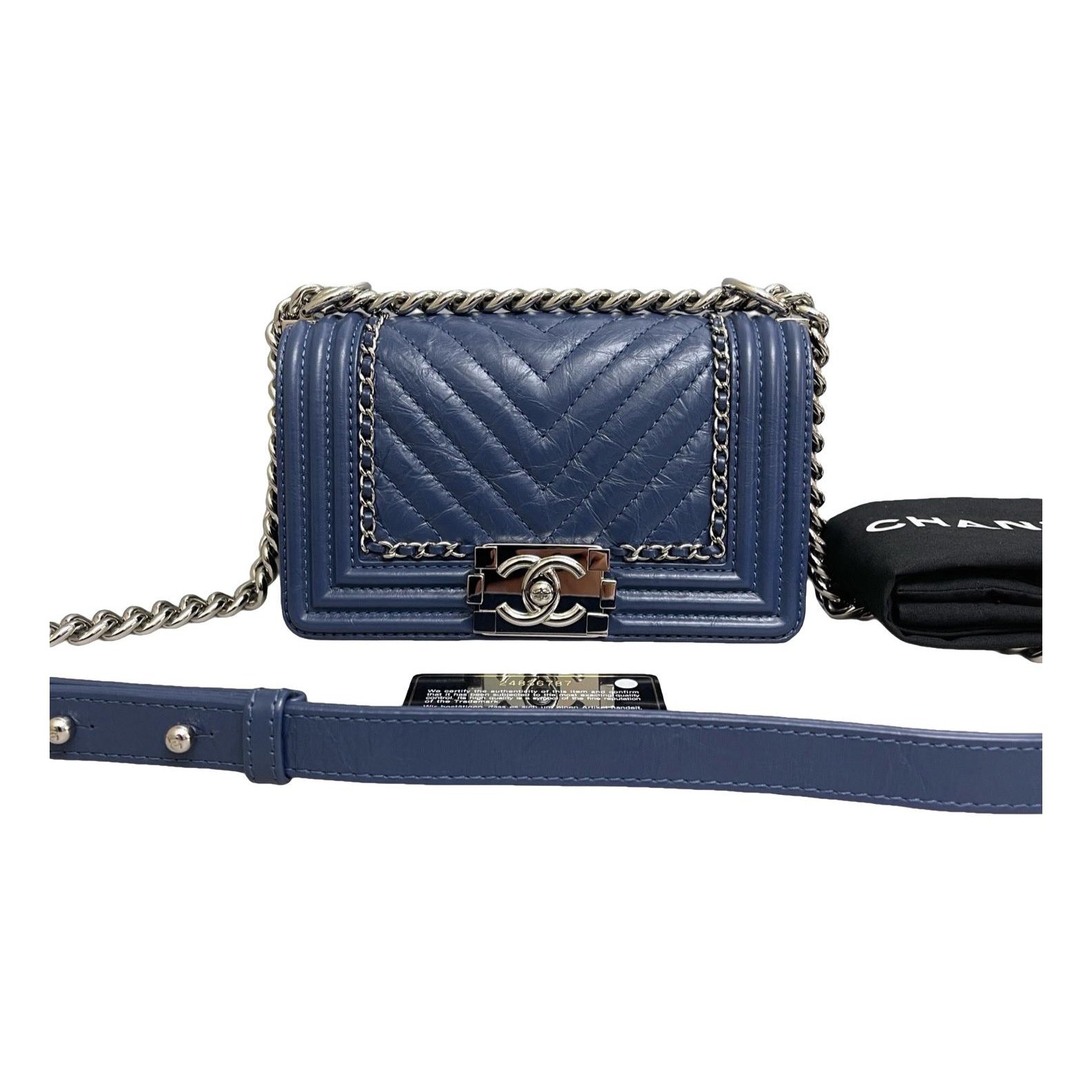 Boy leather handbag