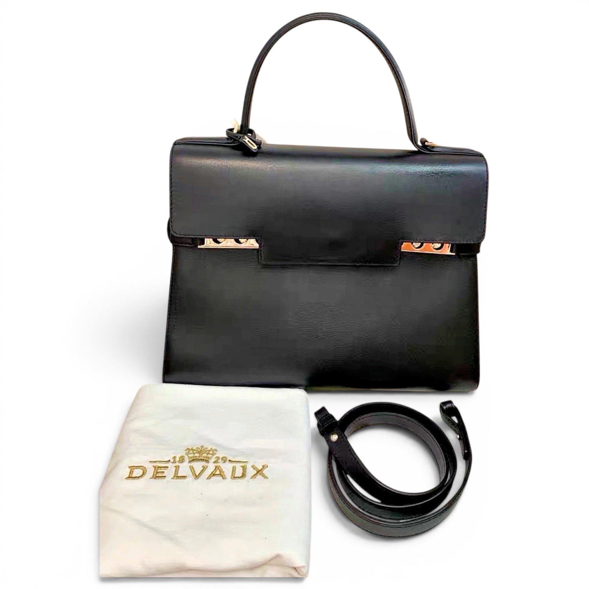 Delvaux Tempête leather handbag