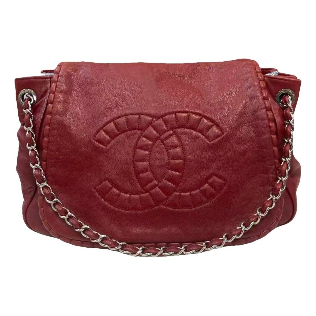 Leather handbag
