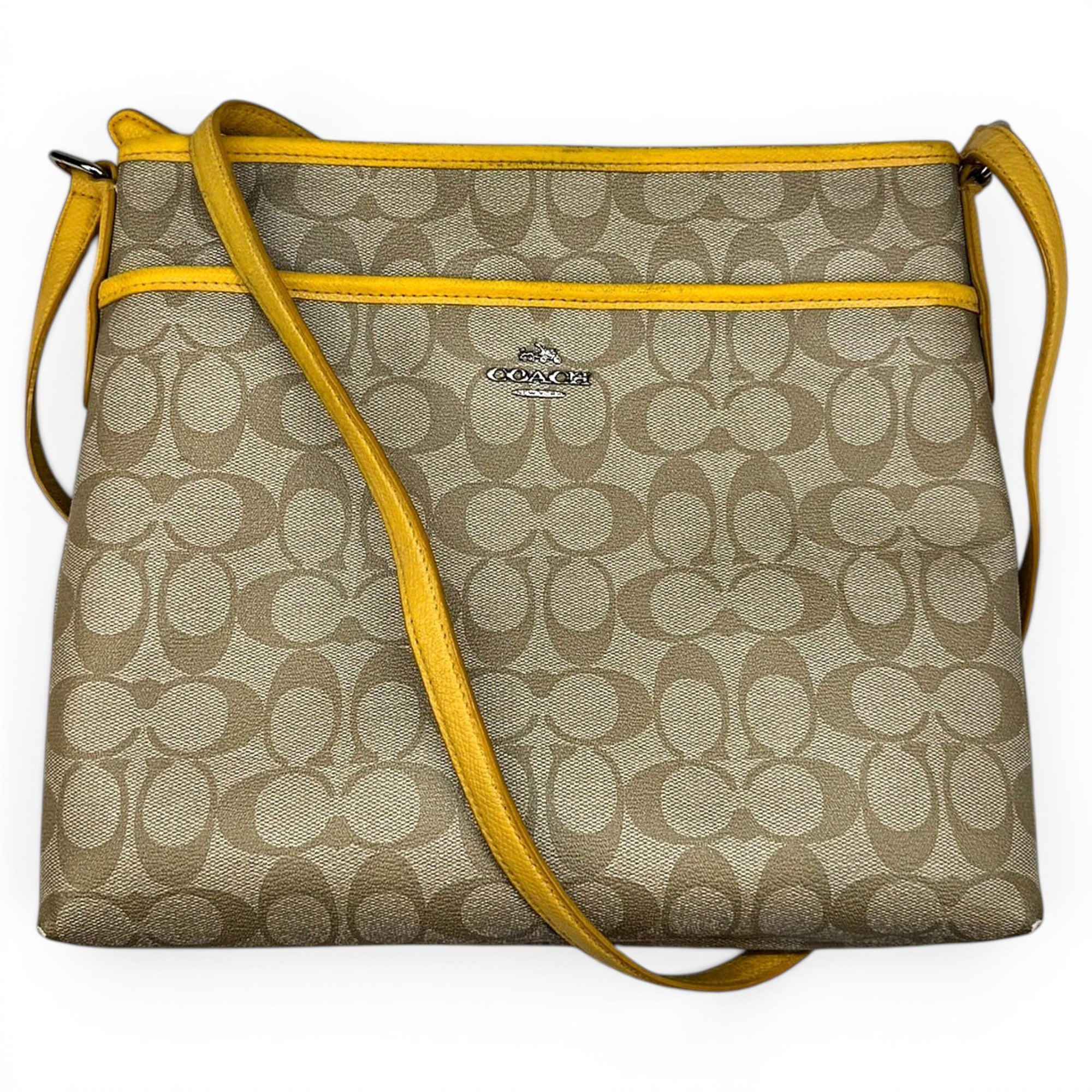 Leather crossbody bag