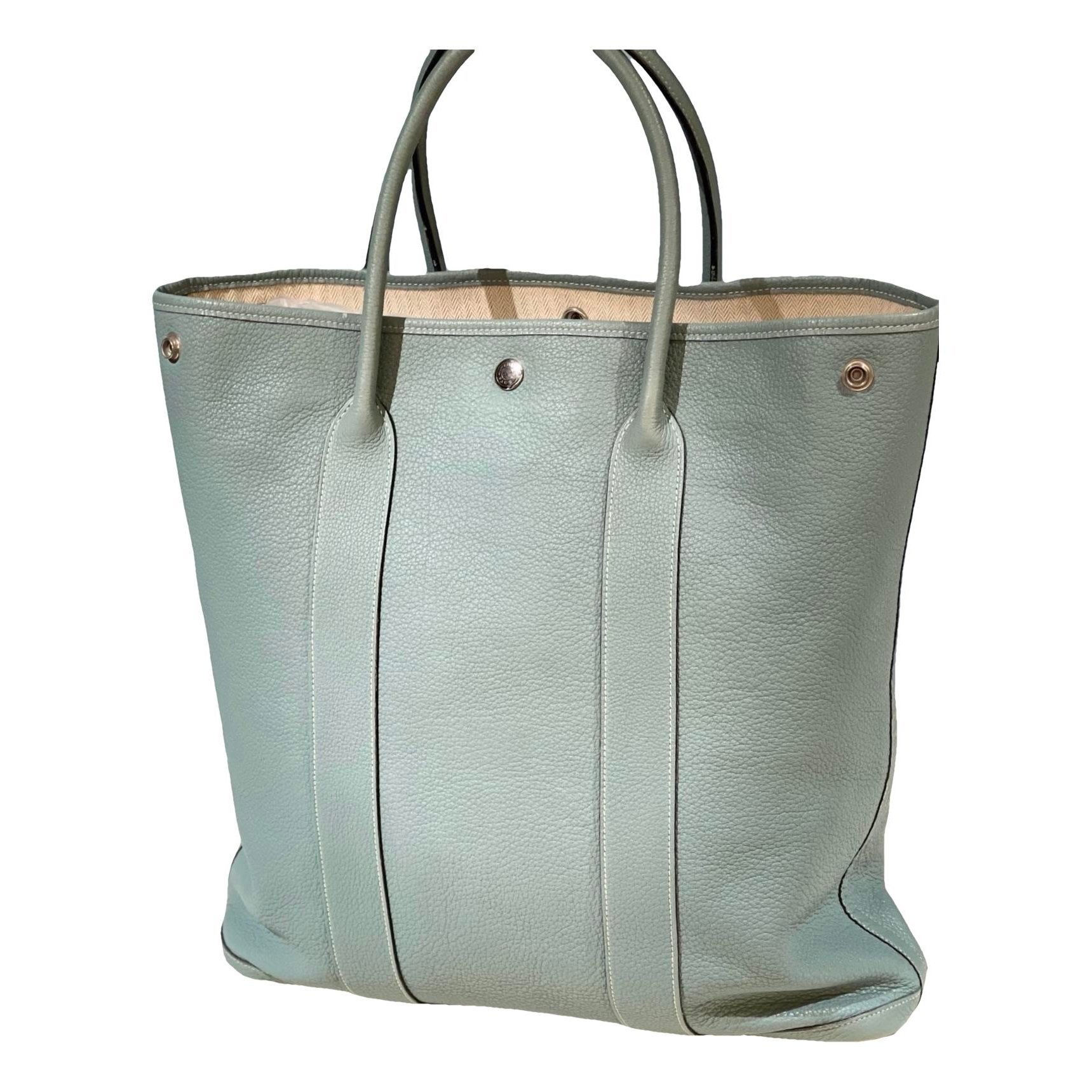 Garden File leather handbag