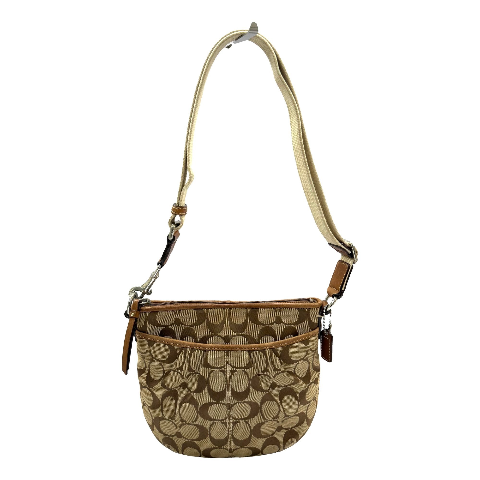 Signature Sufflette cloth handbag