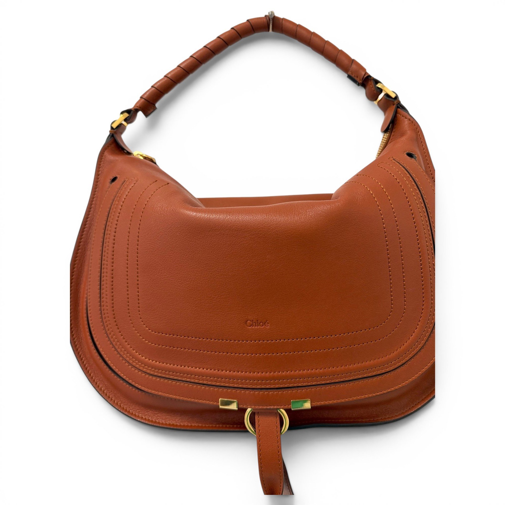 Marcie leather handbag