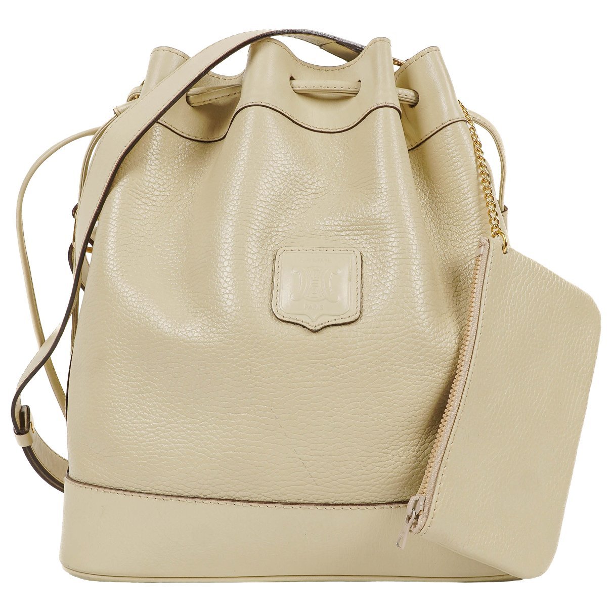 SAC SEAU leather handbag