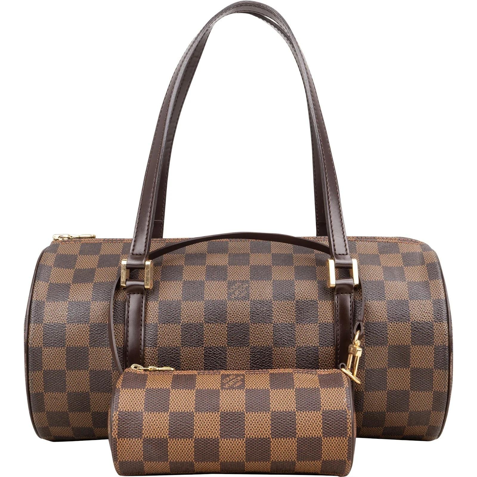 Papillon leather handbag